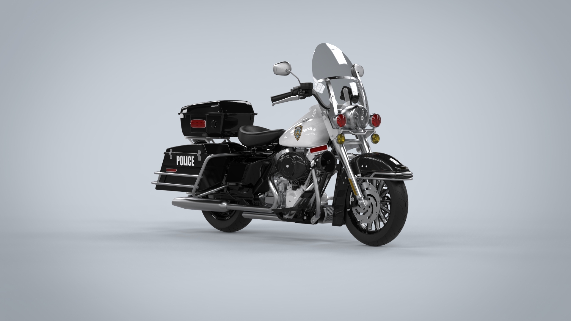 Motorcycle Renderin