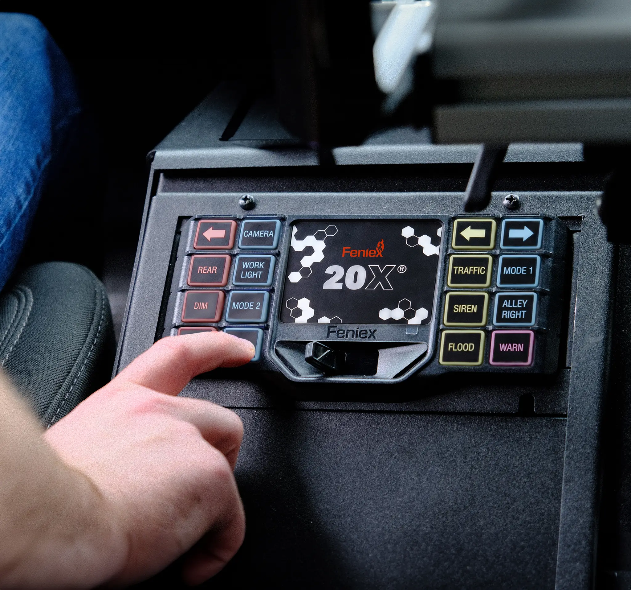 20X Controller — installed on the vehicle