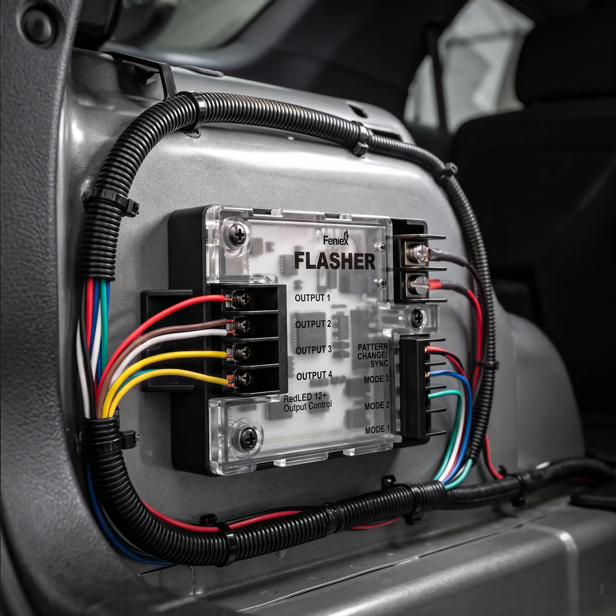 4X Flasher — installed on the vehicle