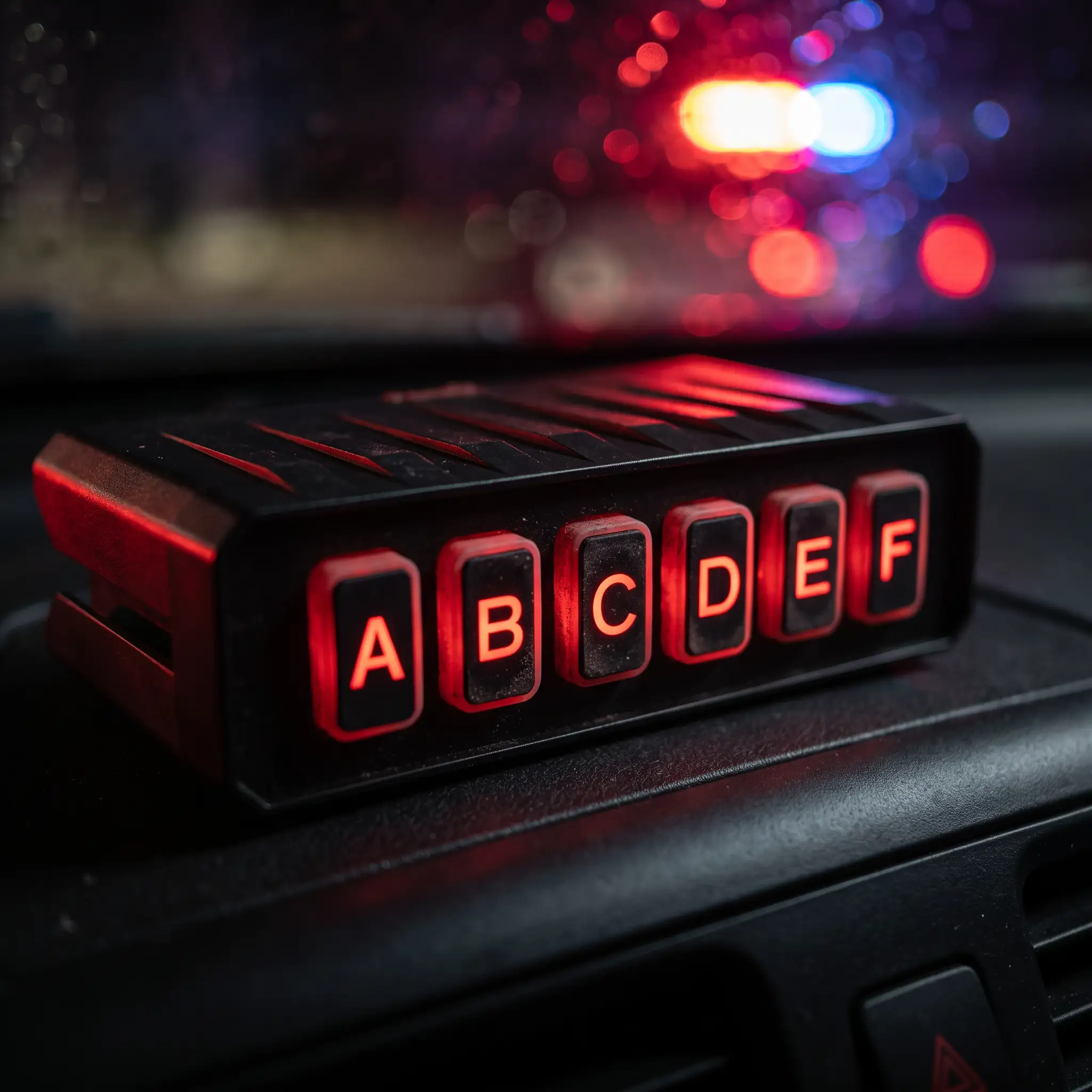 6X Switch Box — installed on the vehicle