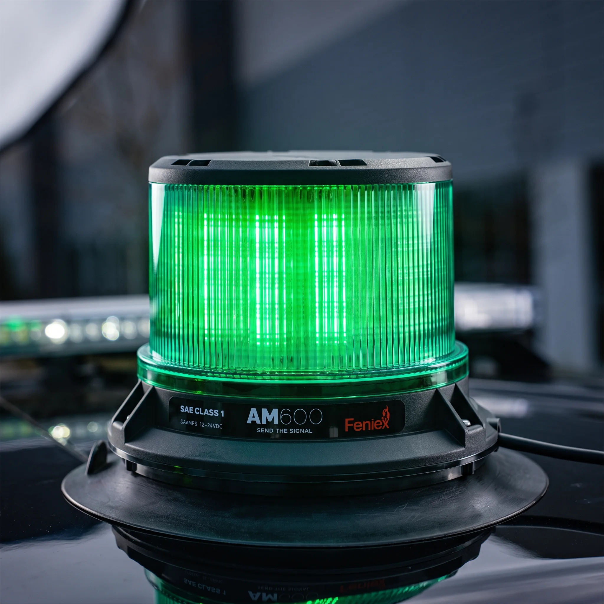 Beacon AM600 — installed on the vehicle