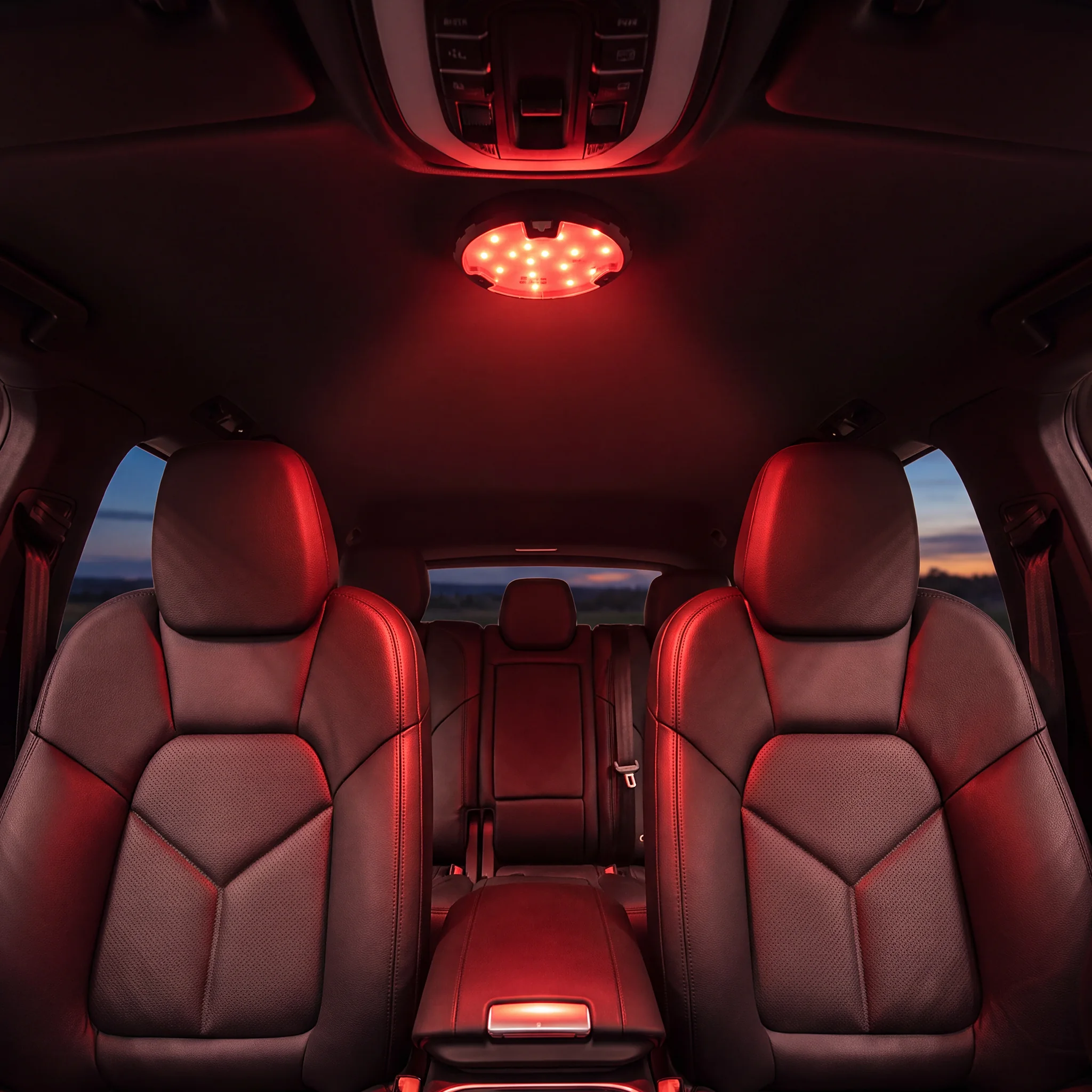 6&Prime; Compartment Light — installed on the vehicle