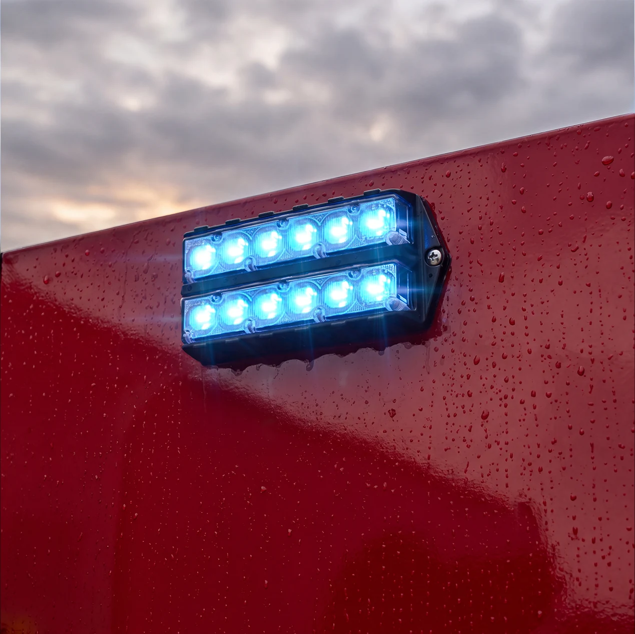 Fusion Double Surface Mount — installed on the vehicle