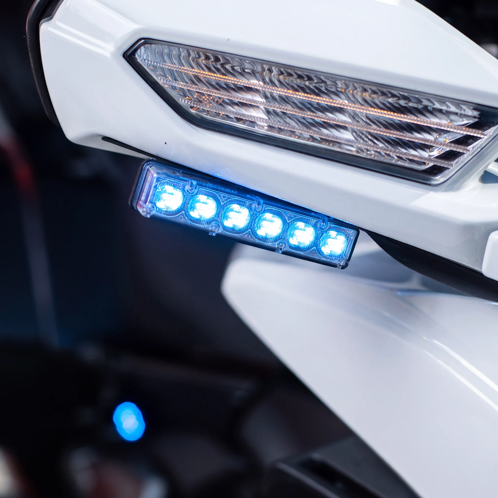 Fusion Surface Mount — installed on the vehicle