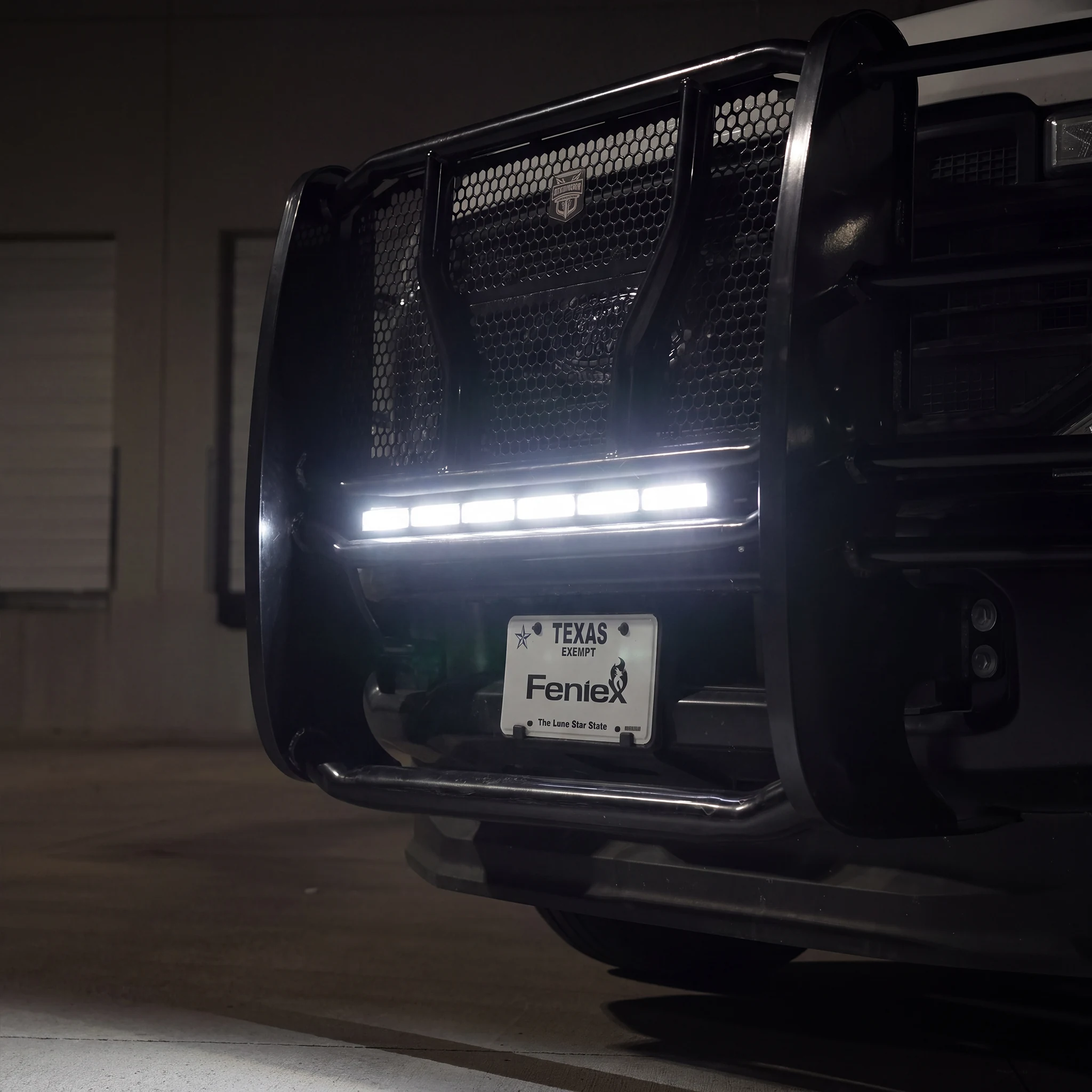 Fusion 30 Work Light — installed on the vehicle