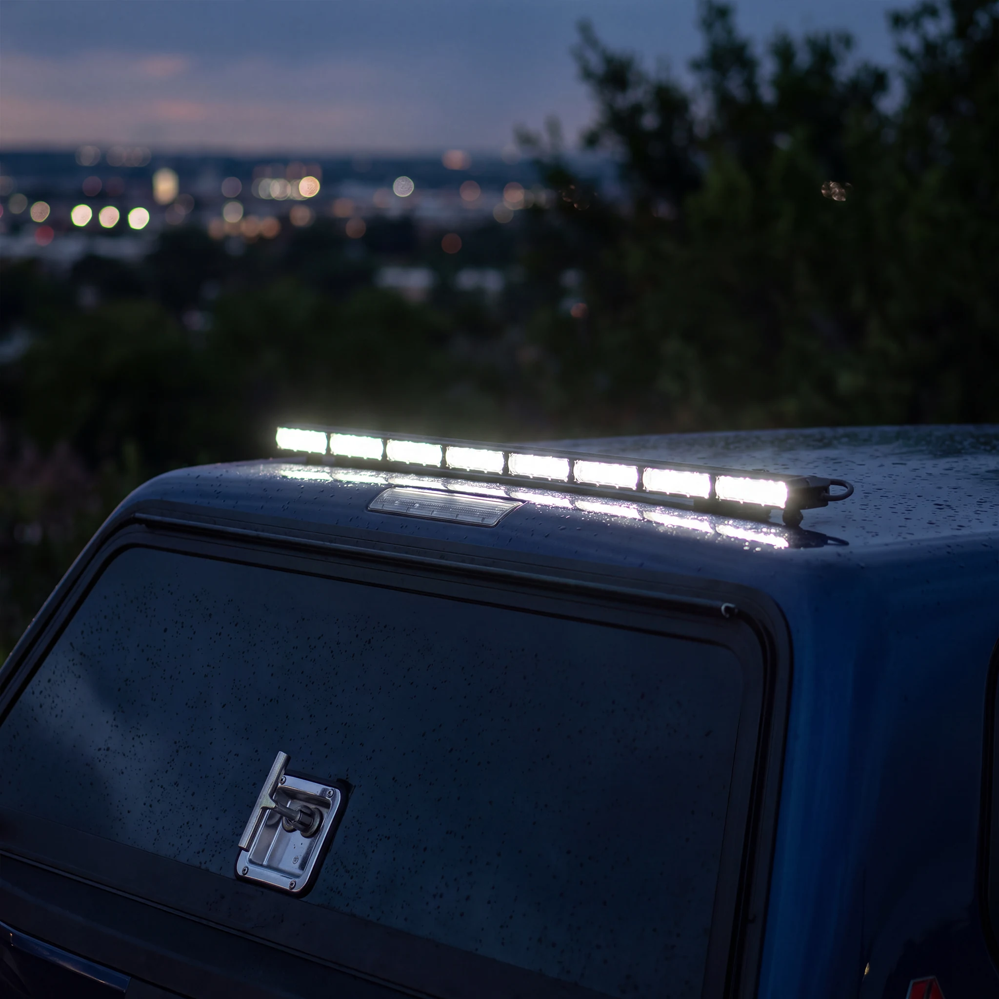 Fusion 40 Work Light — installed on the vehicle