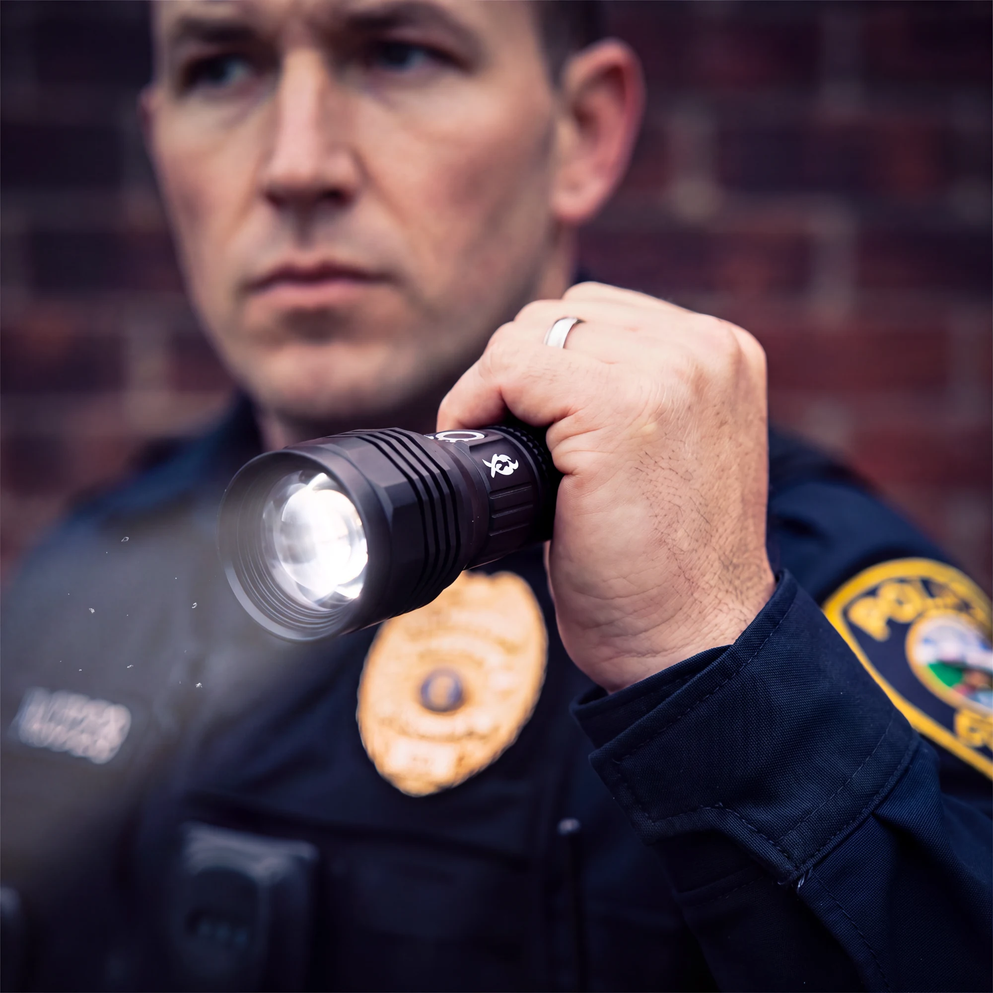Guardian Flashlight — installed on the vehicle