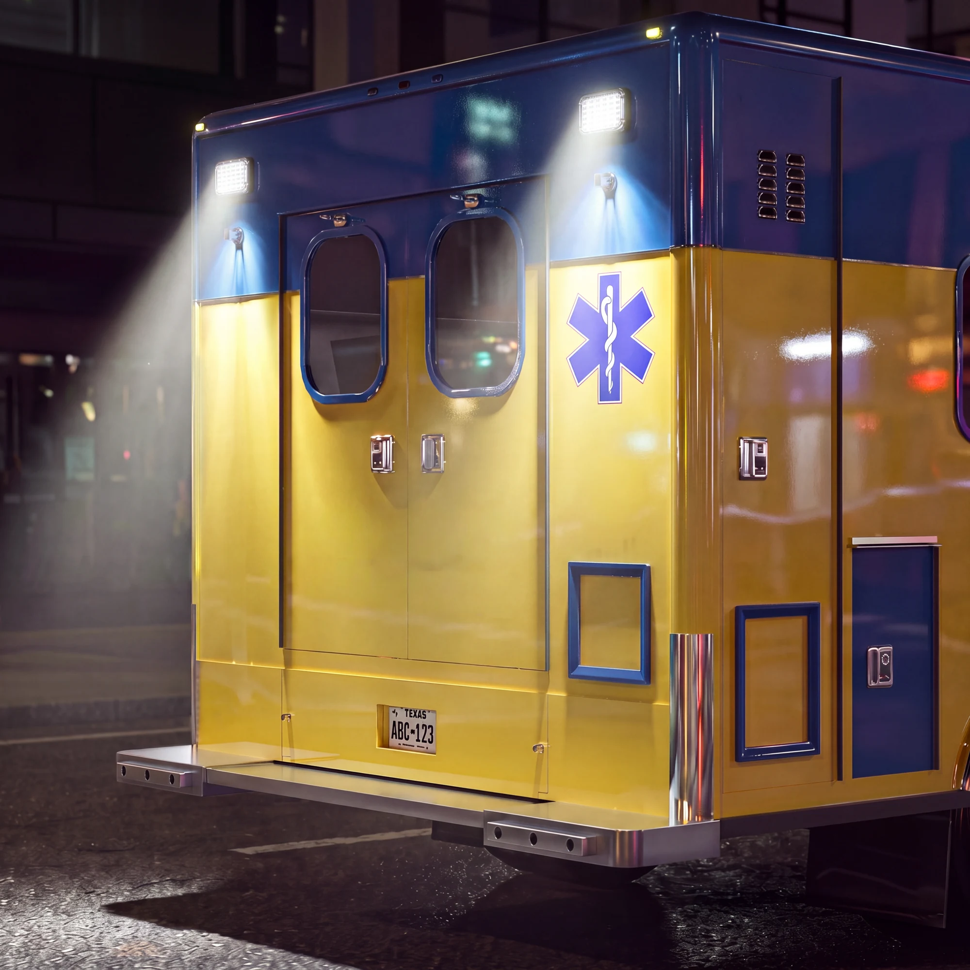 Down Lux 6x4 — installed on the vehicle
