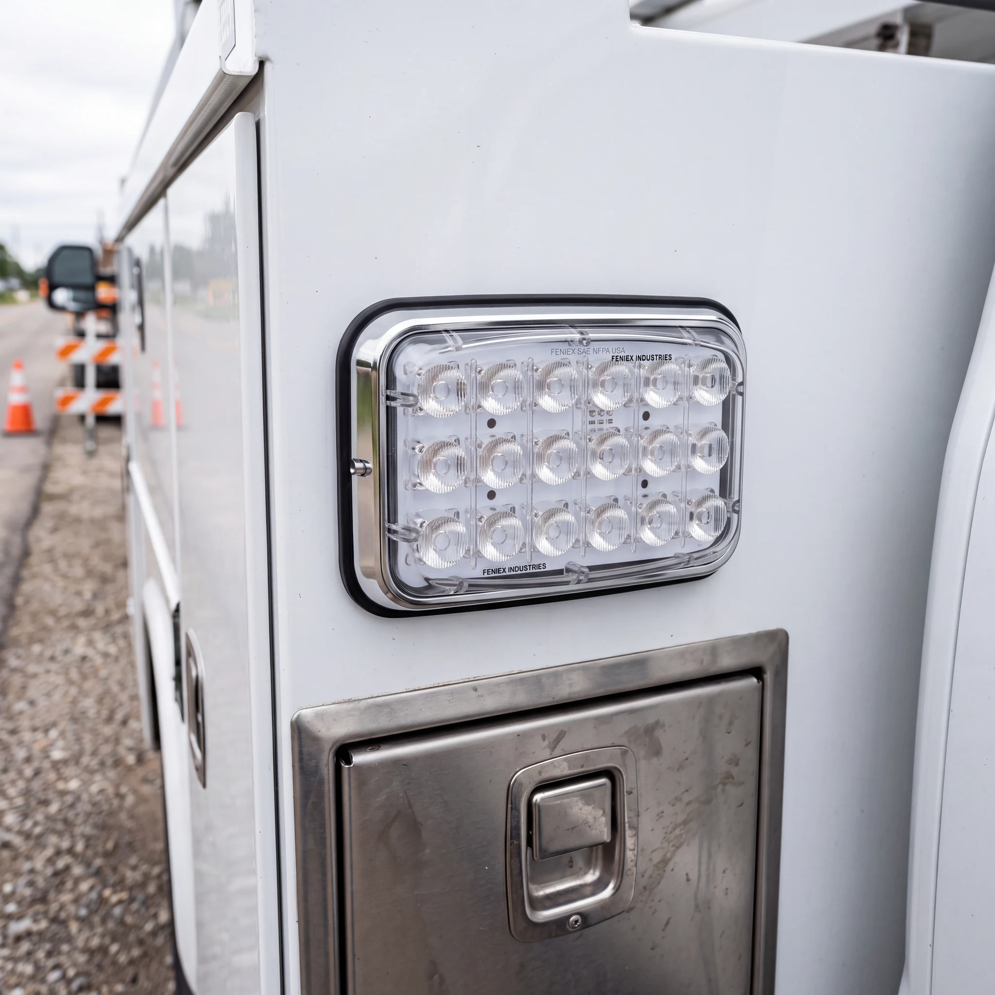 Spot Lux 6x4 — installed on the vehicle
