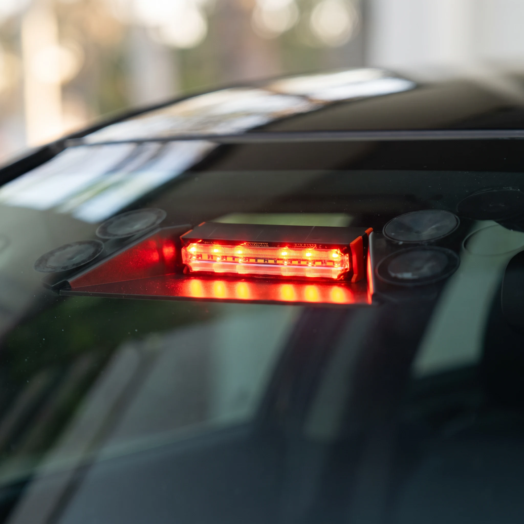 Q 1X Dash — installed on the vehicle