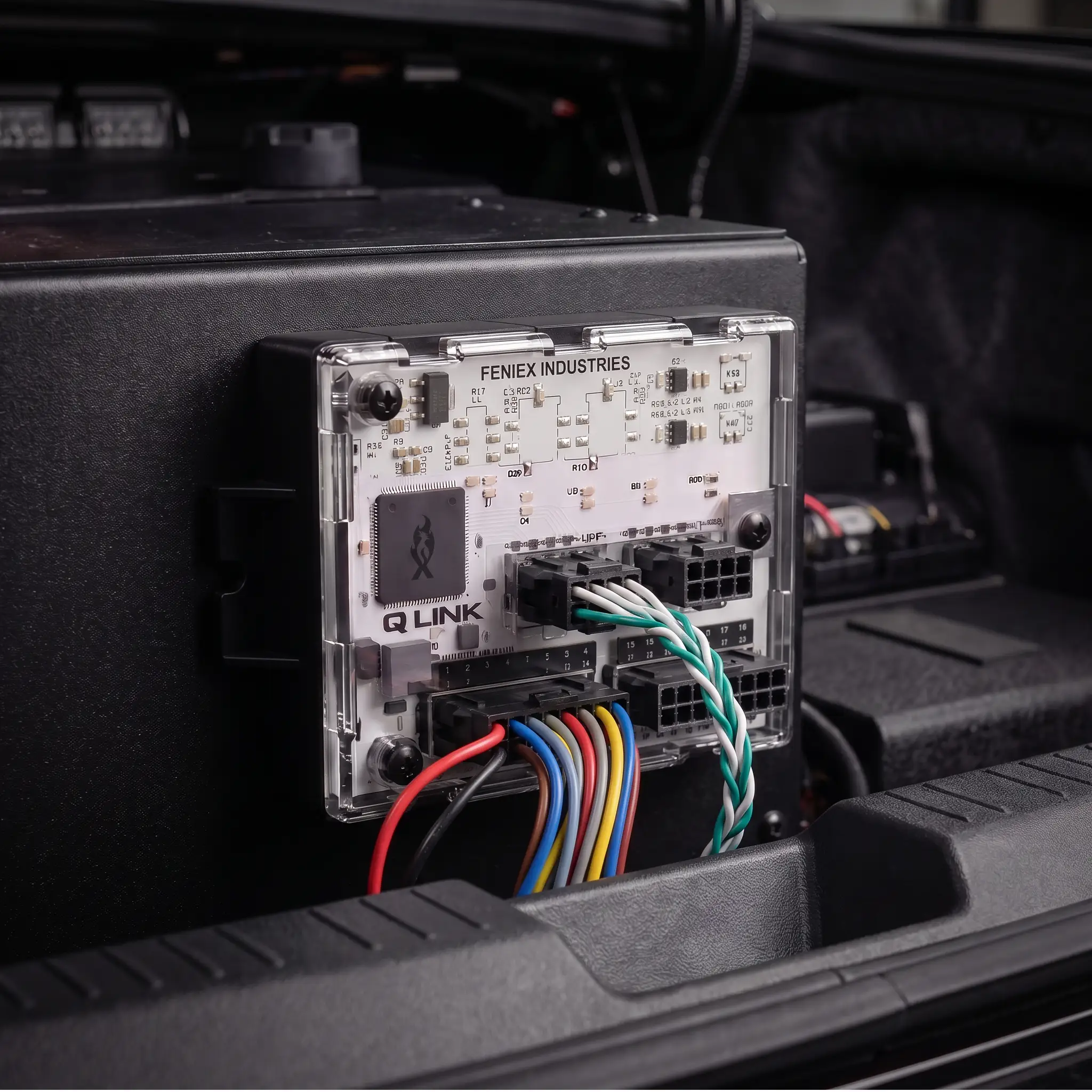 Q Link Module — installed on the vehicle