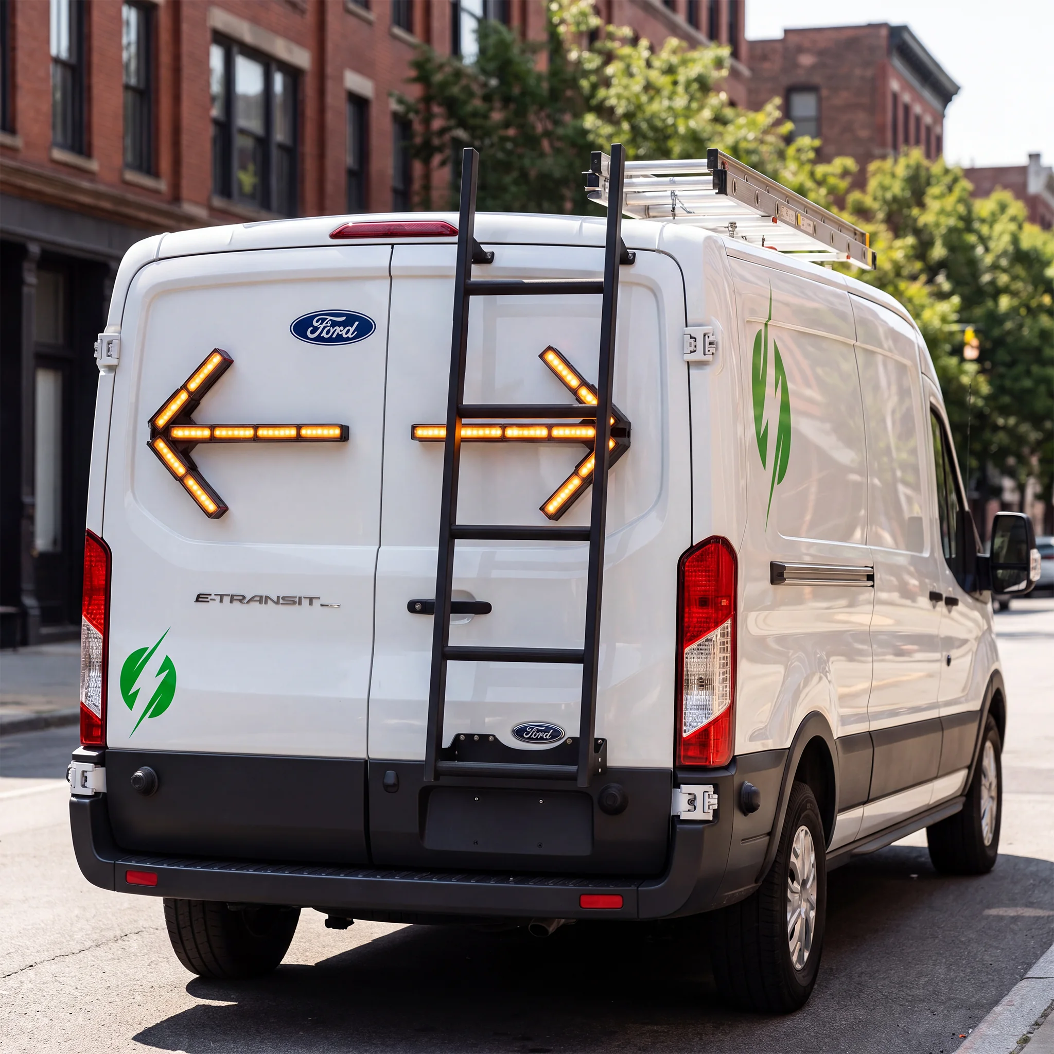 Quantum Split Arrow — installed on the vehicle
