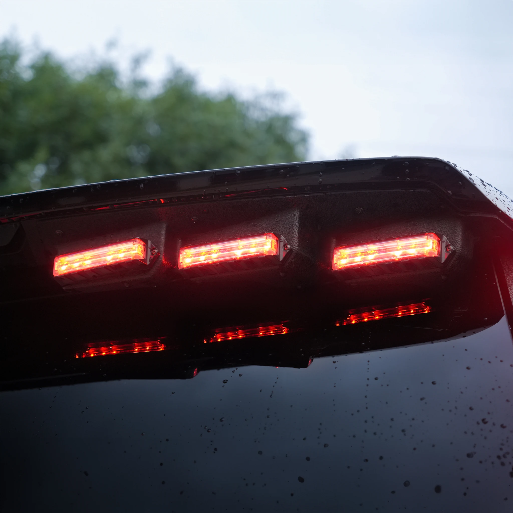 Quantum Spoiler — installed on the vehicle