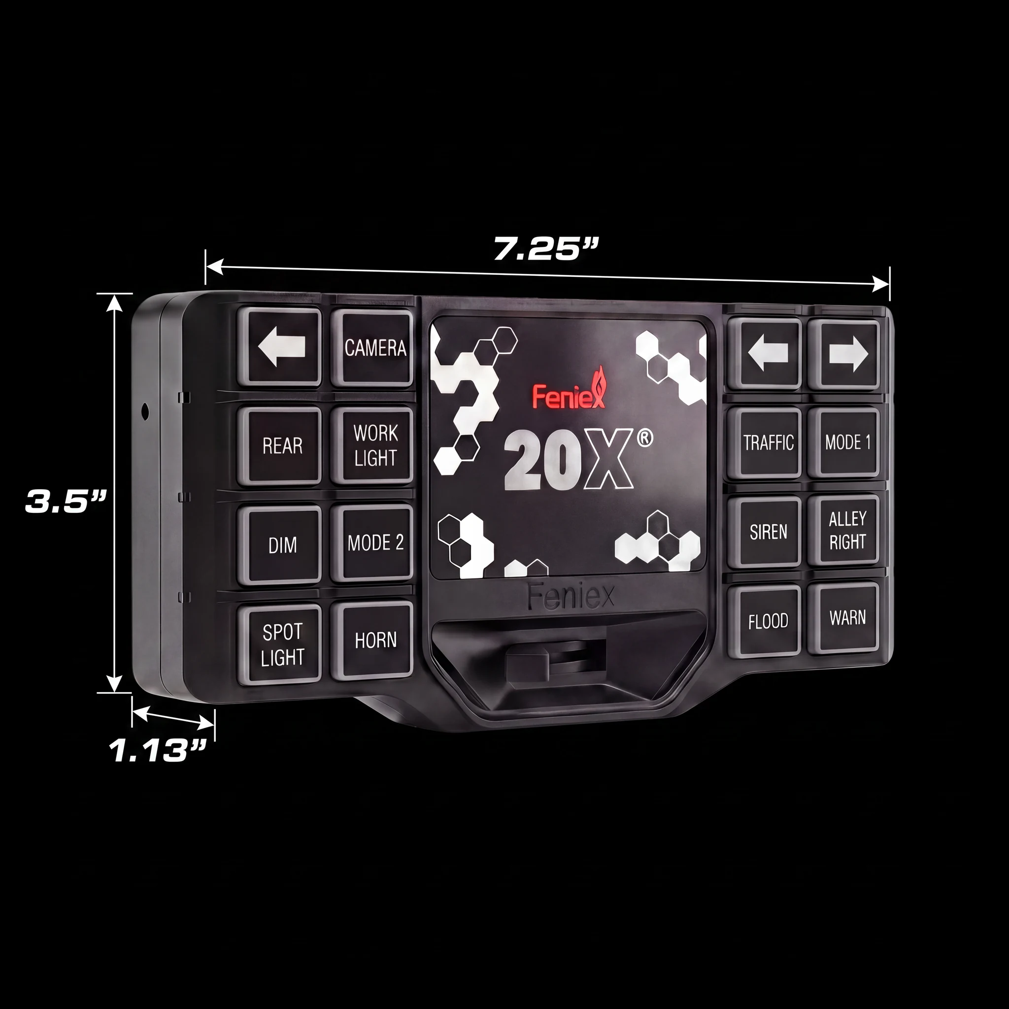 20X Controller — dimensions