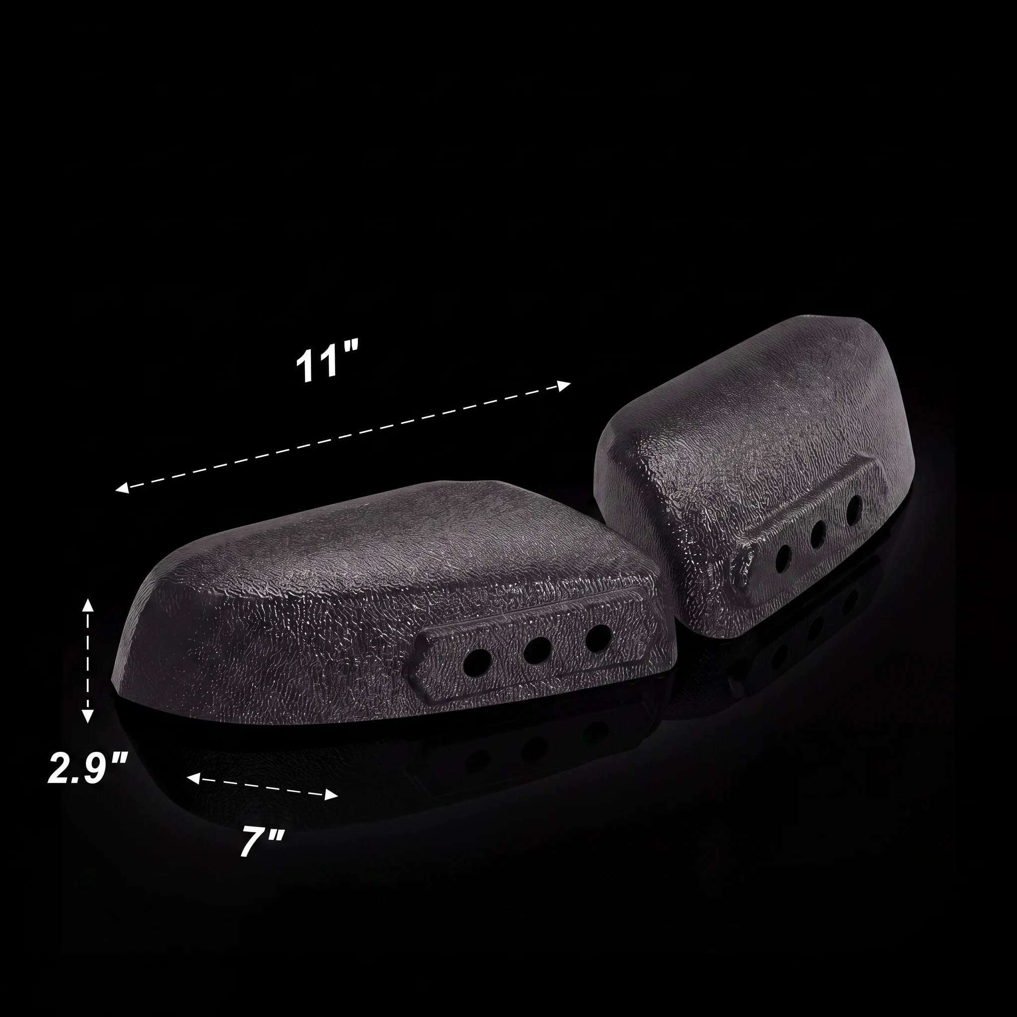 Mirror Mount Brackets — dimensions