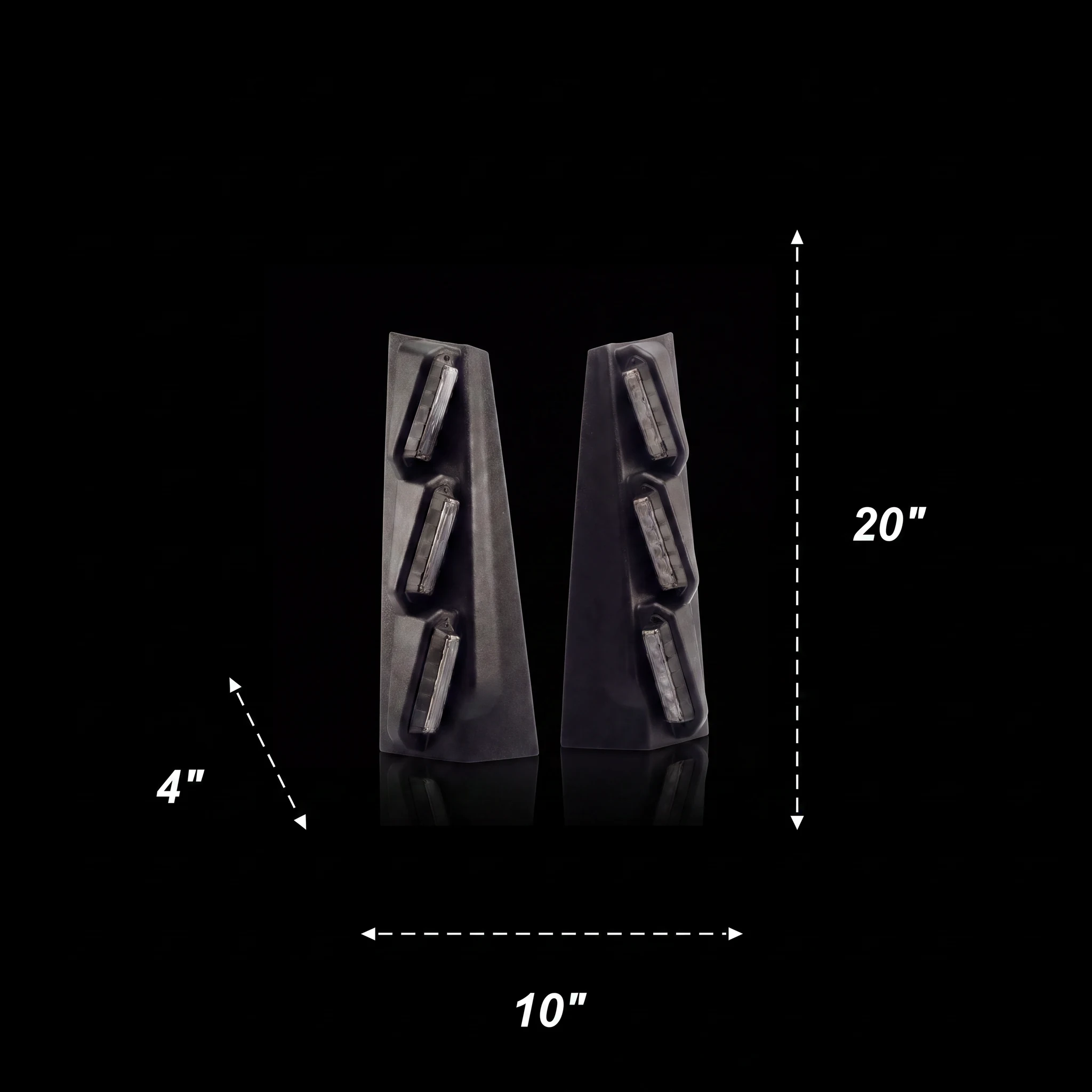 Pillar Brackets — dimensions