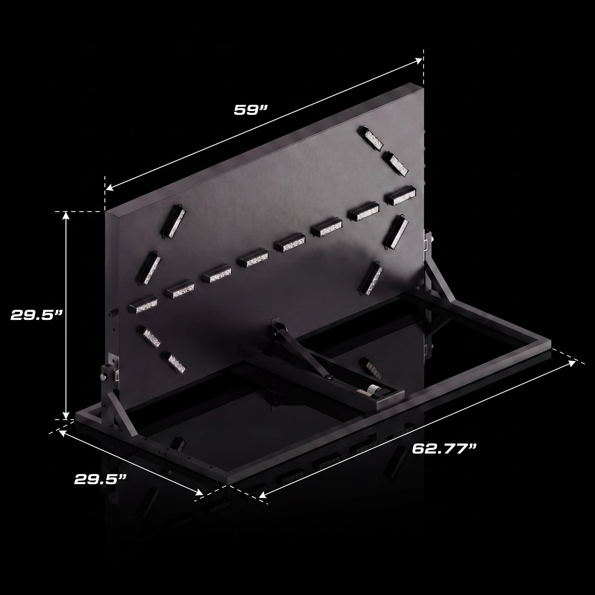Fusion 90° Arrow — dimensions