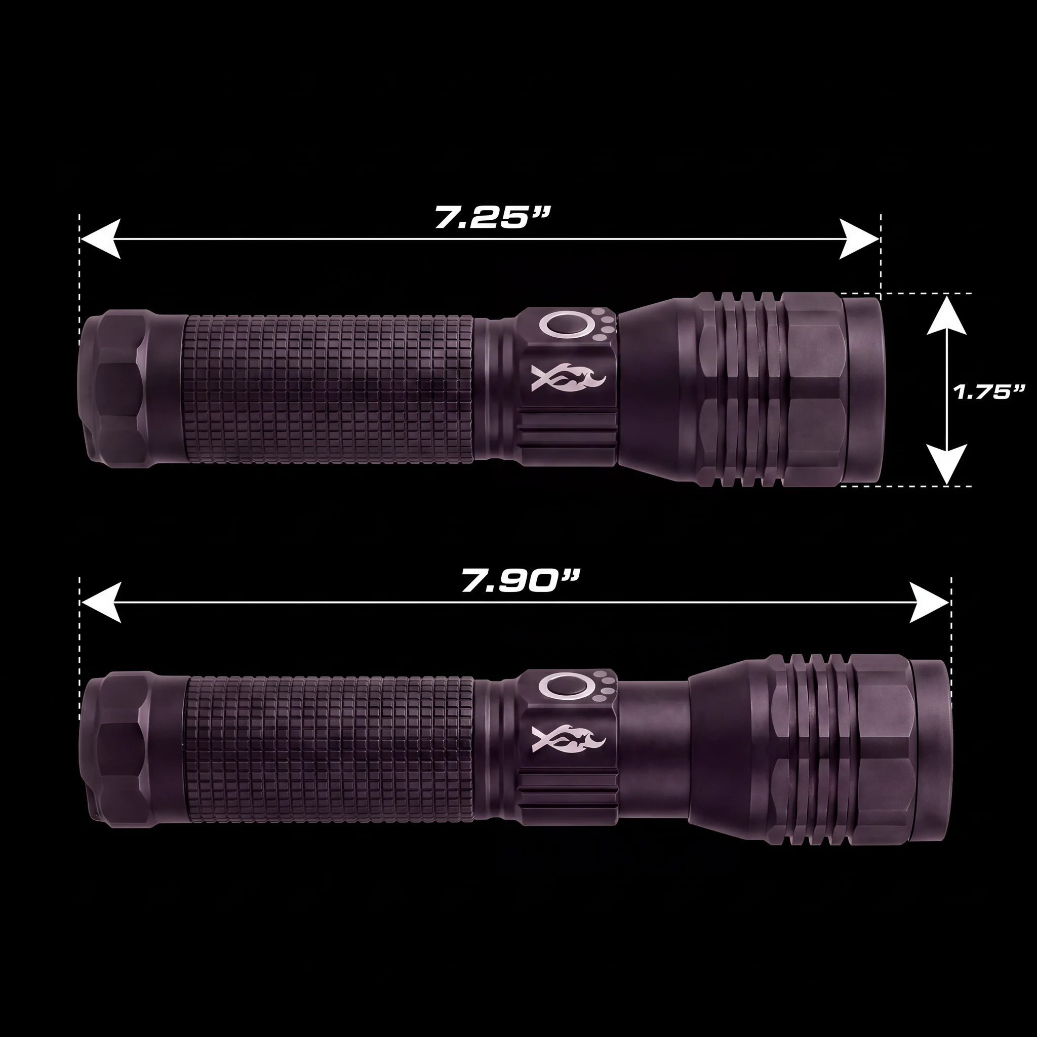 Guardian Flashlight — dimensions