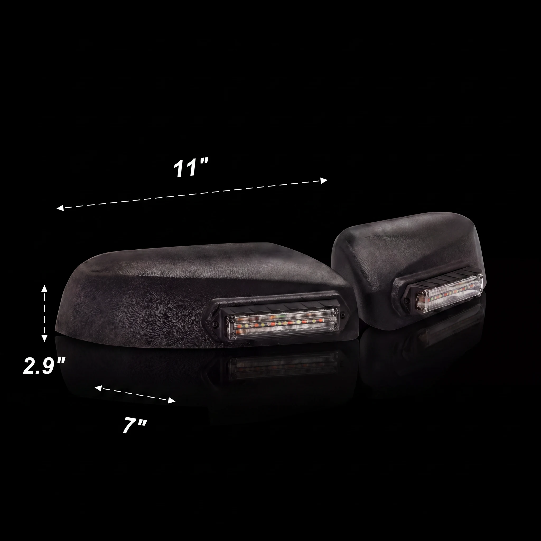 Q Mirror Mount — dimensions