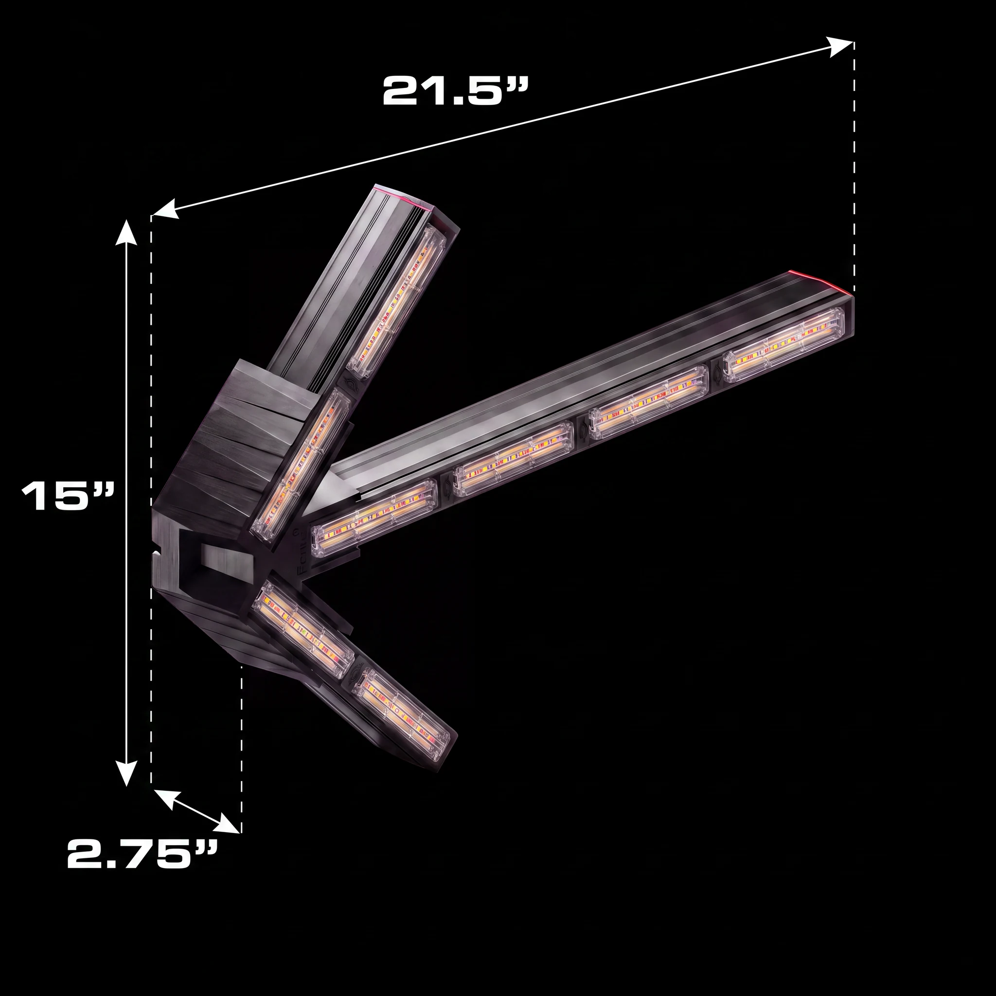 Quantum Split Arrow — dimensions