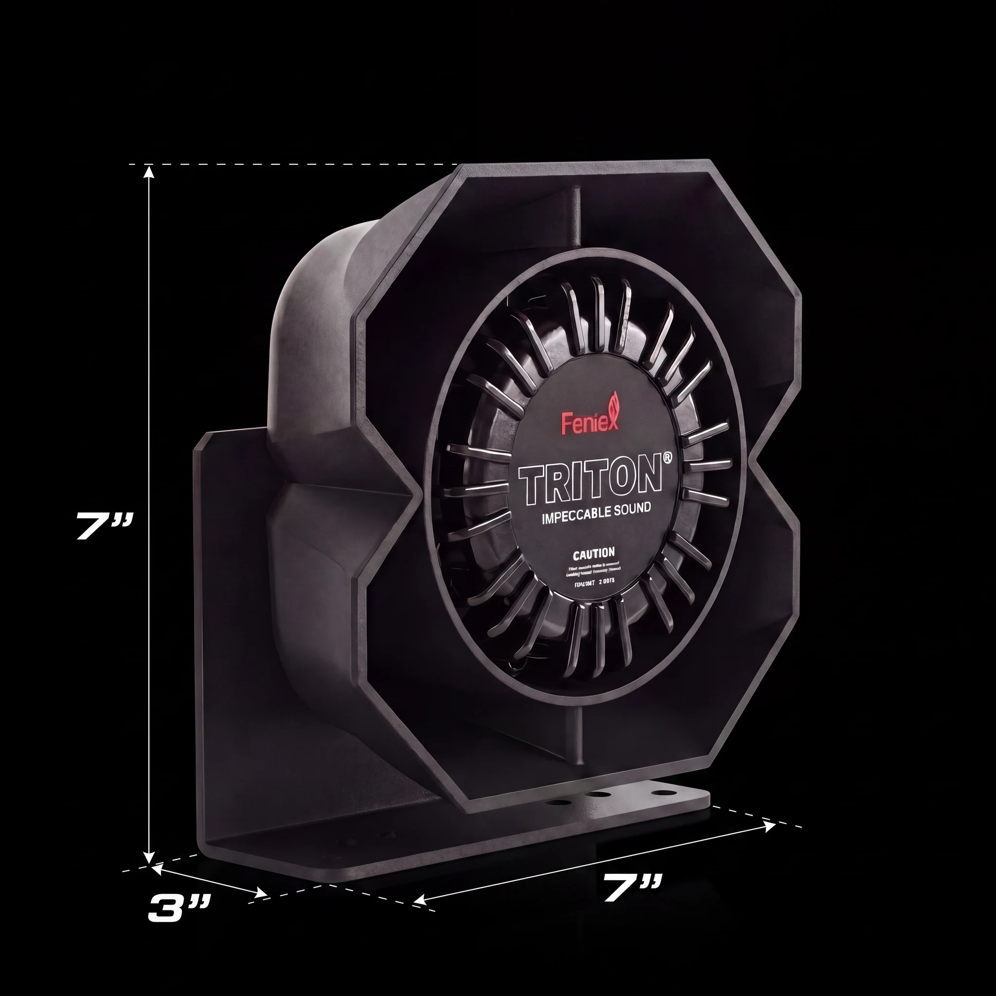 Triton 100W — dimensions