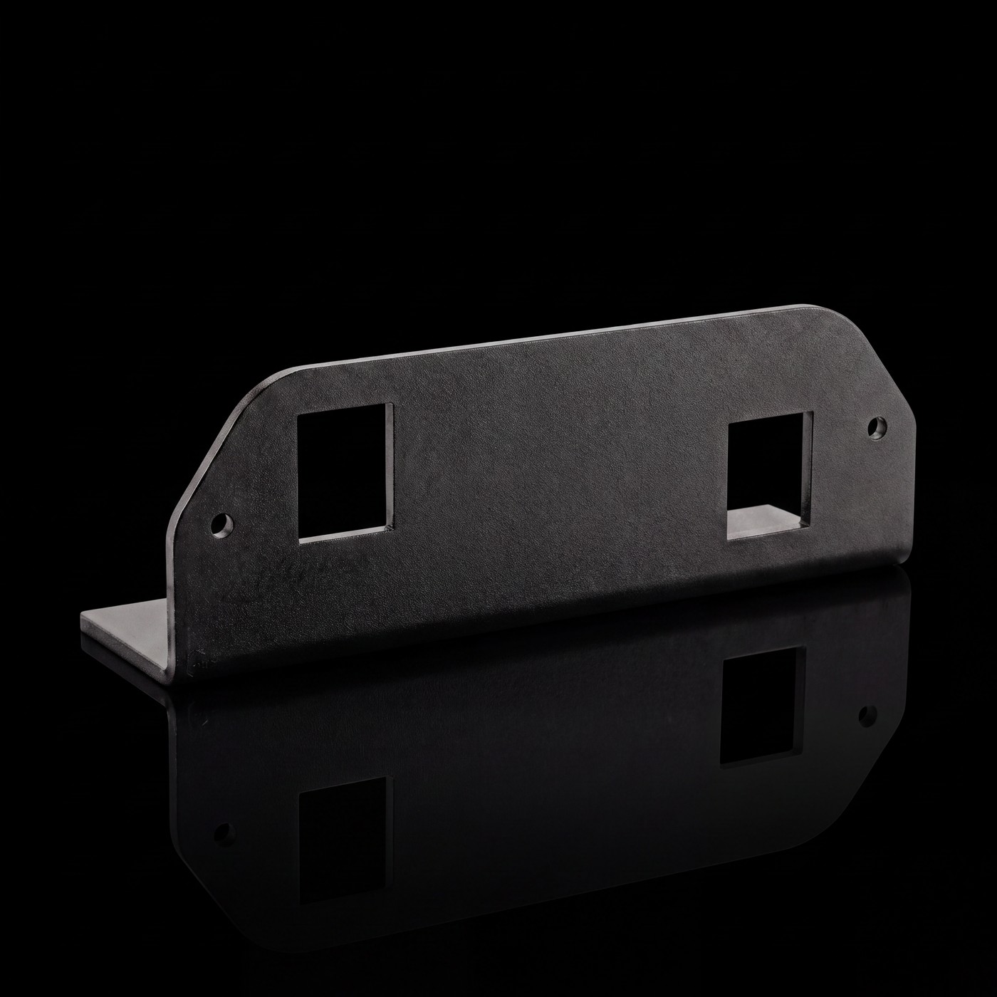 Feniex T3 Bracket on the black stage