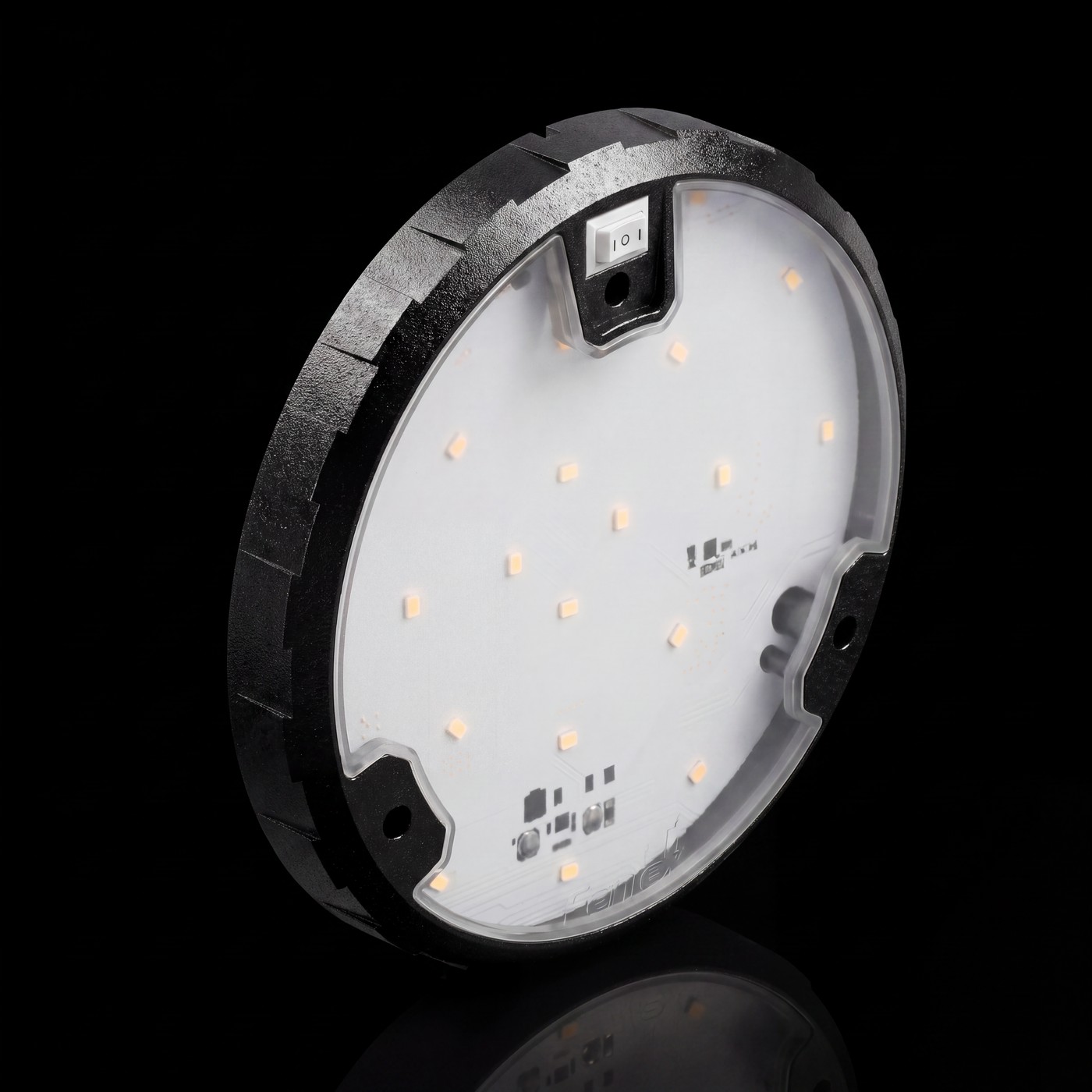 Feniex 6&Prime; Compartment Light on the black stage