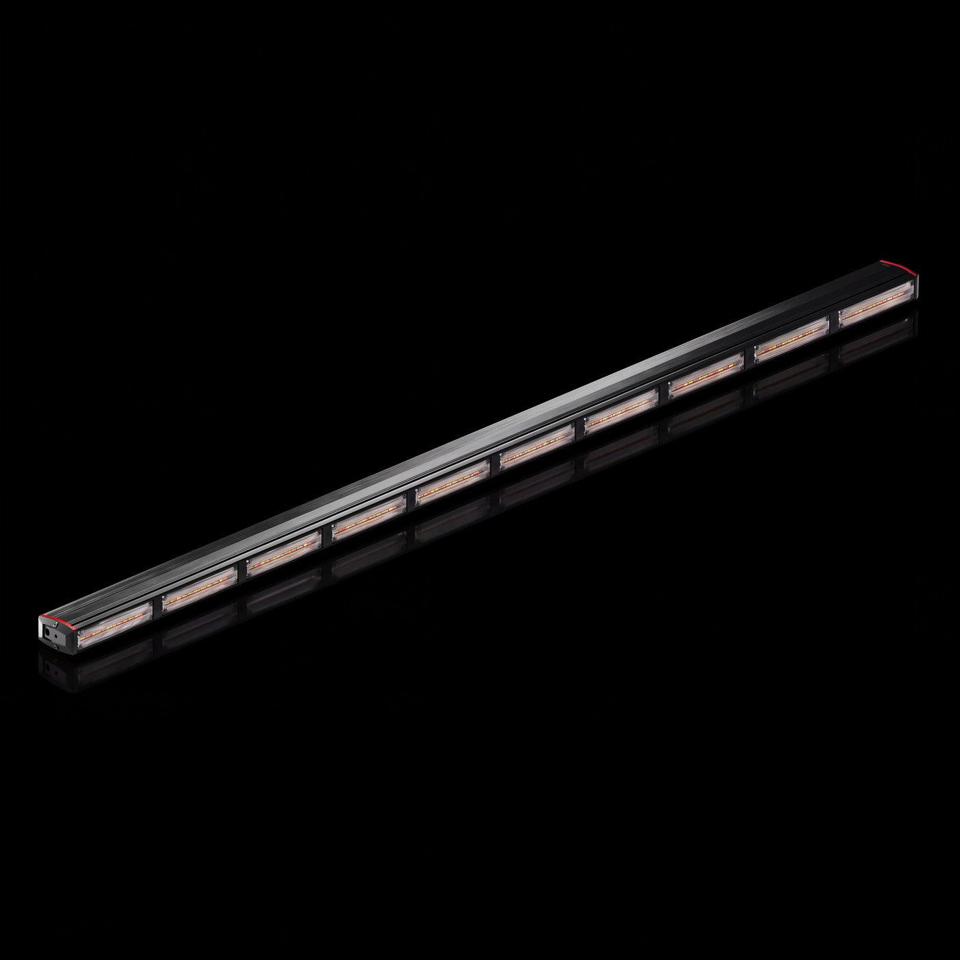 Feniex Quantum 1000 lightbar on the black stage