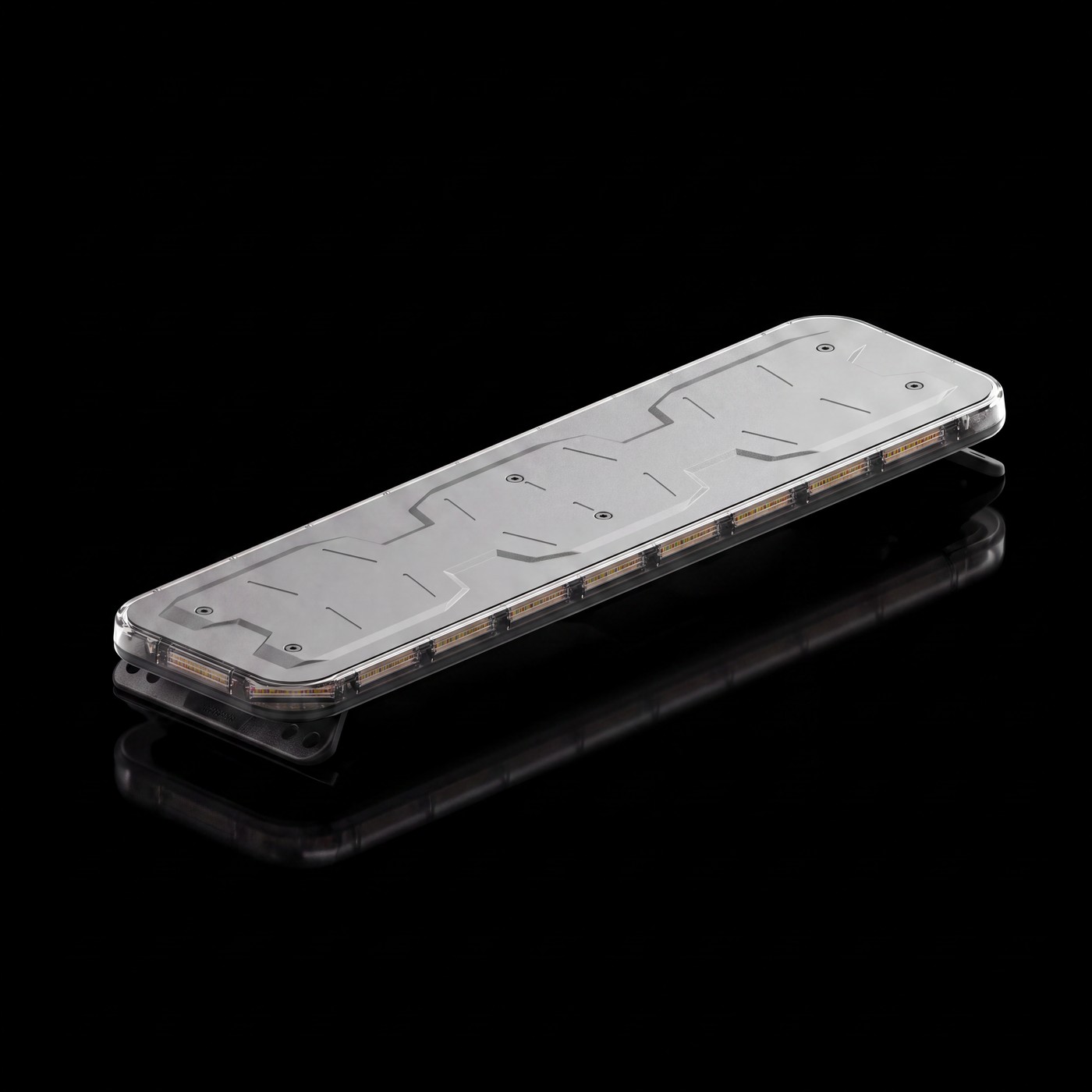 Feniex Quantum 44 lightbar on the black stage