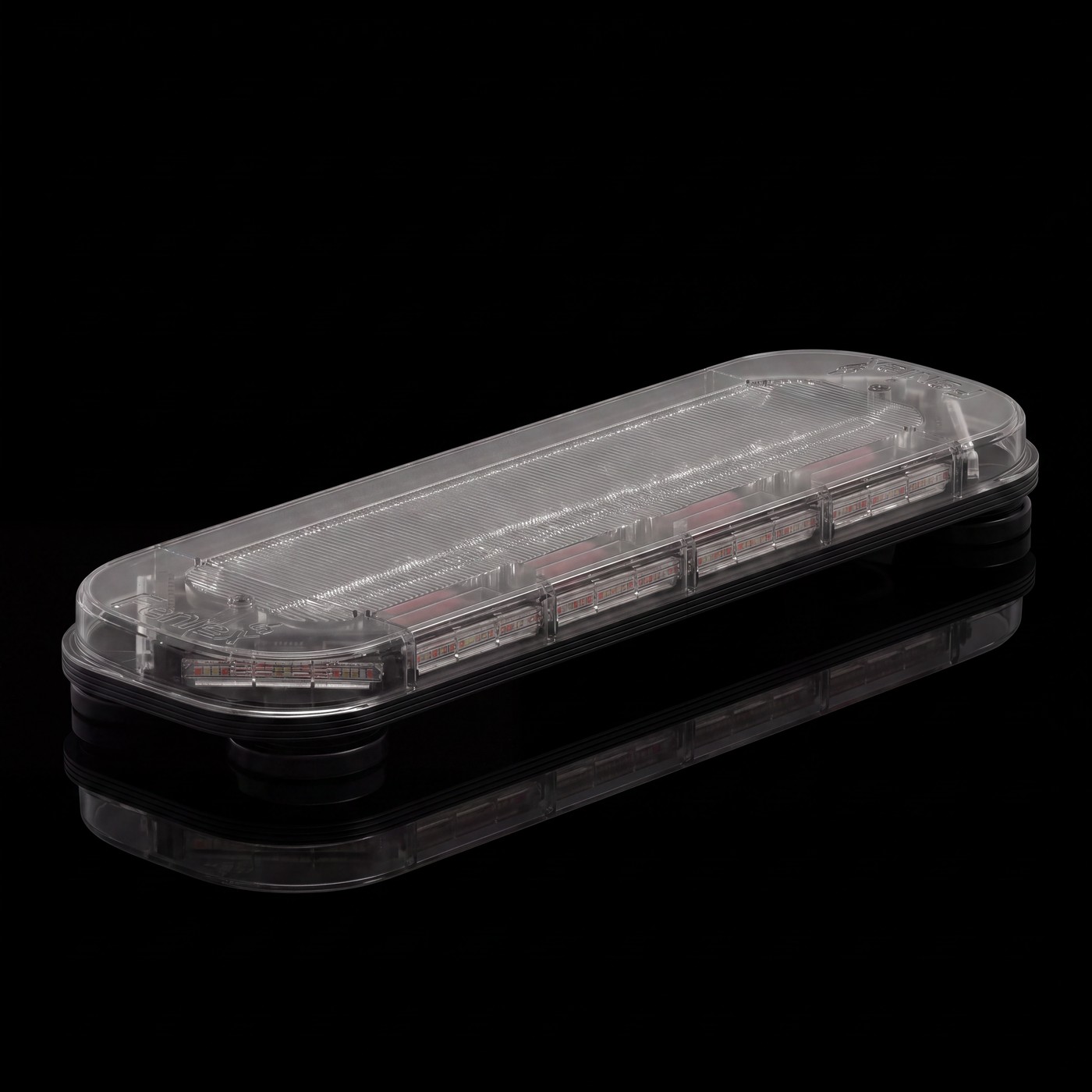 Feniex Quantum 27 Mini lightbar on the black stage