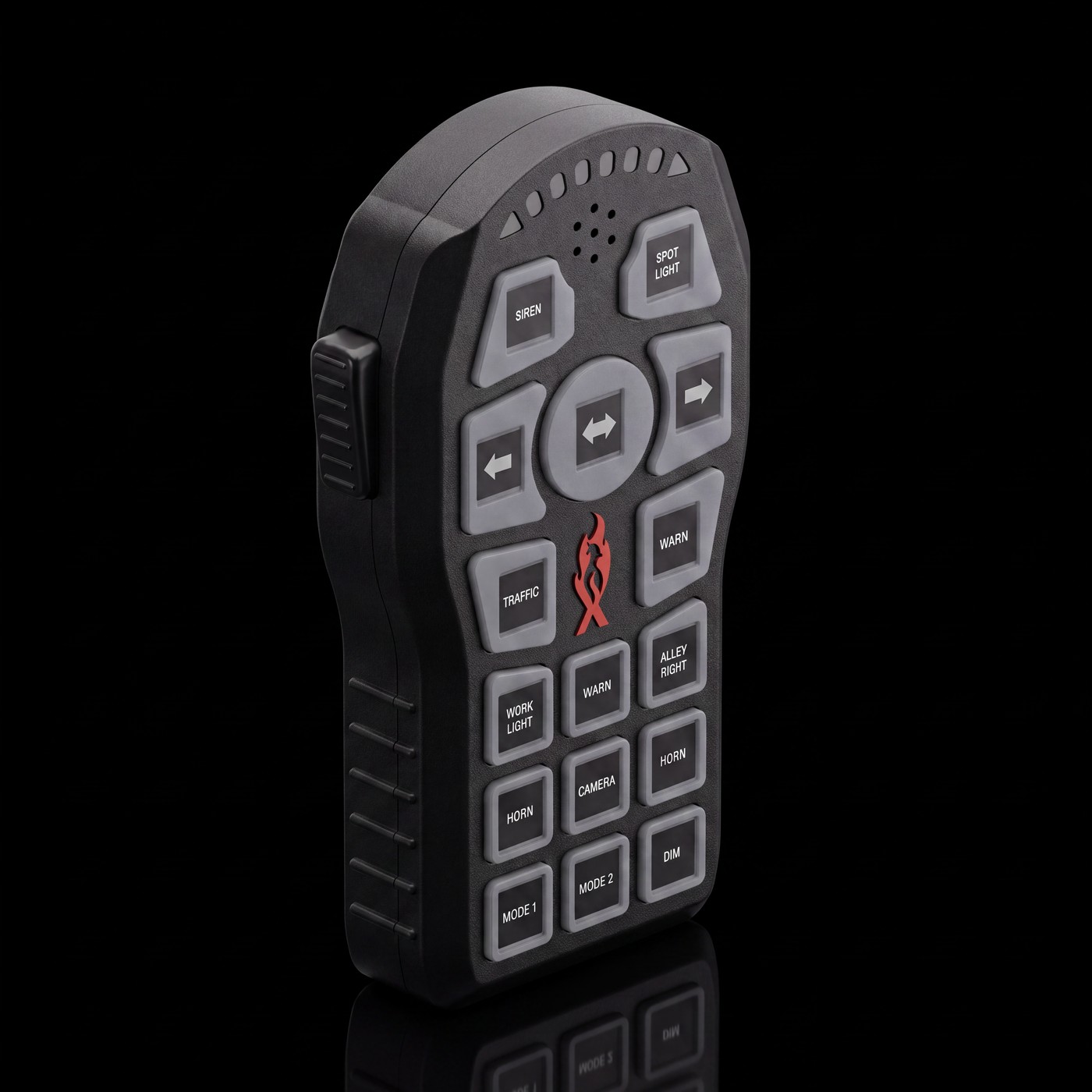 Feniex SynQ-H on the black stage