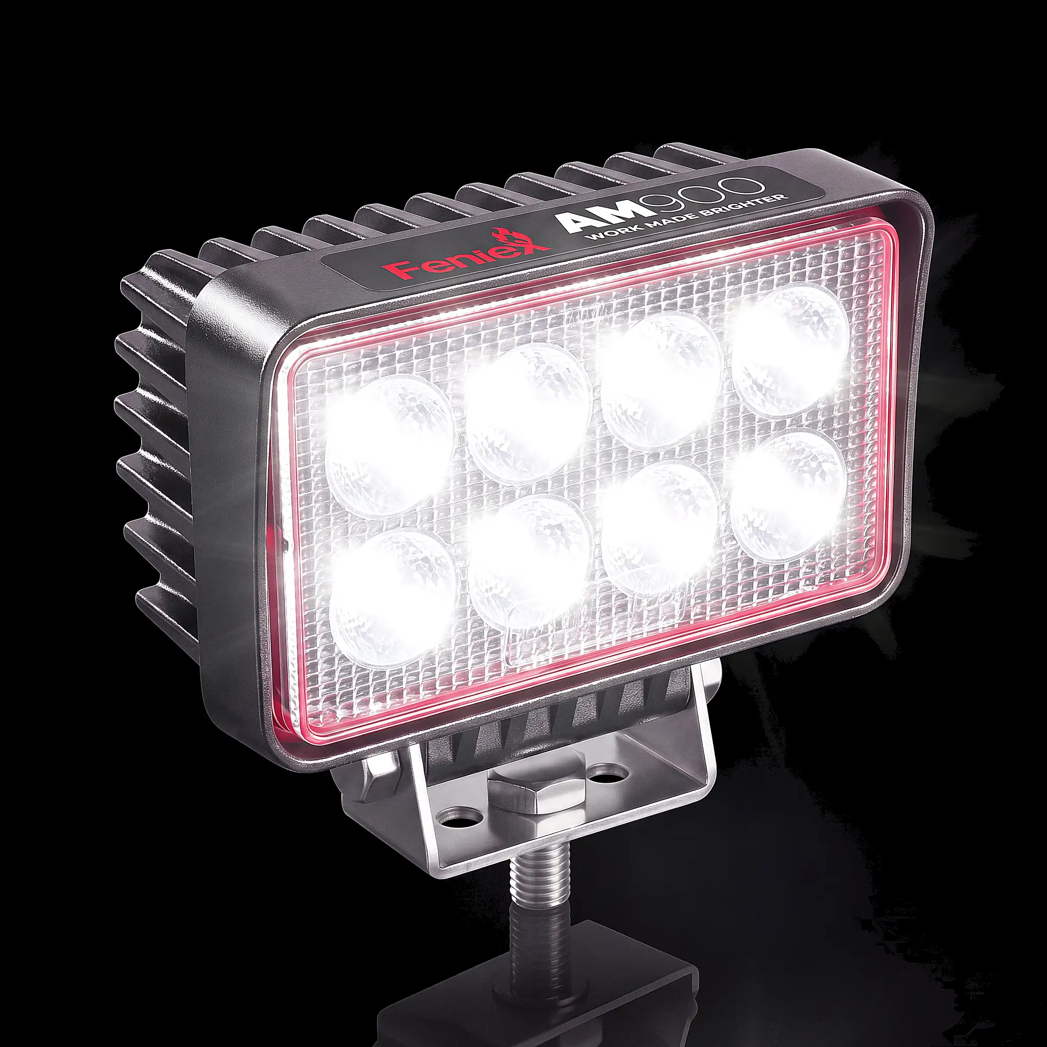 AM900 Work Light — lit, all five colors