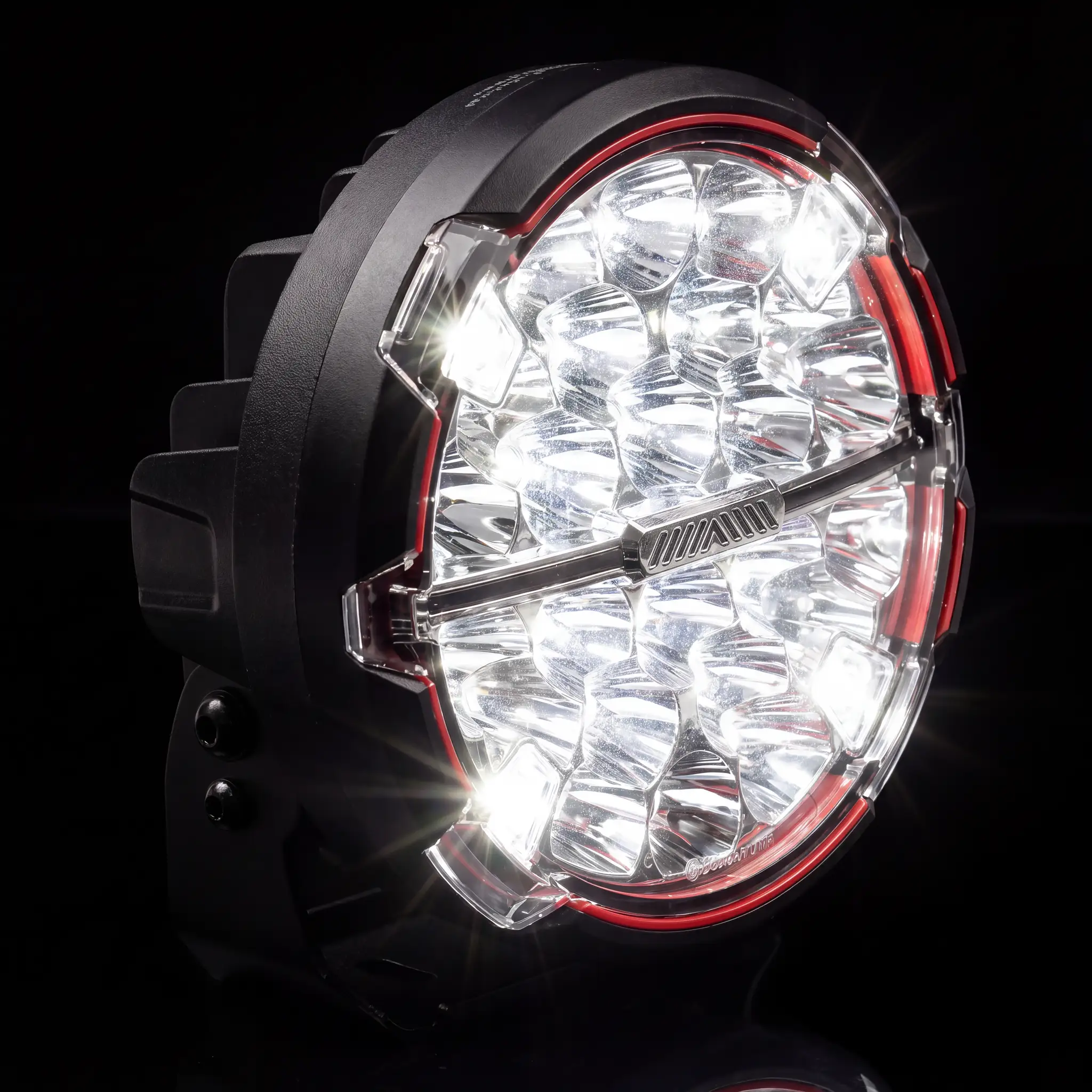 7&Prime; Driving Light — lit, all five colors