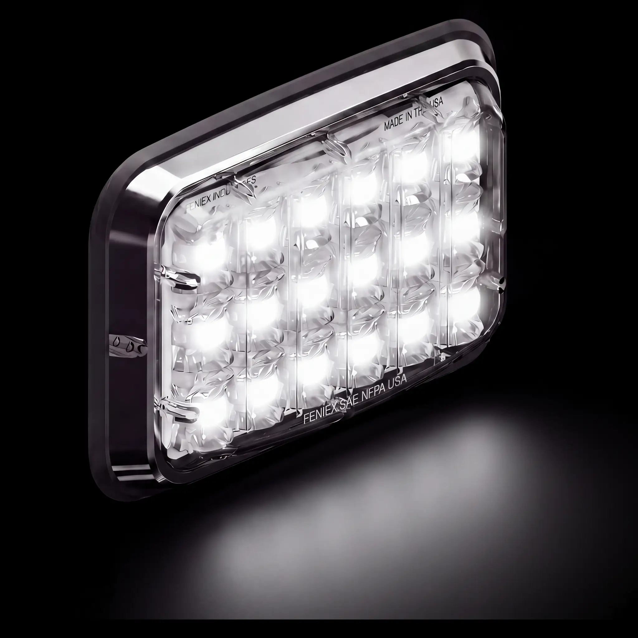 Reverse Lux 6x4 — lit, all five colors