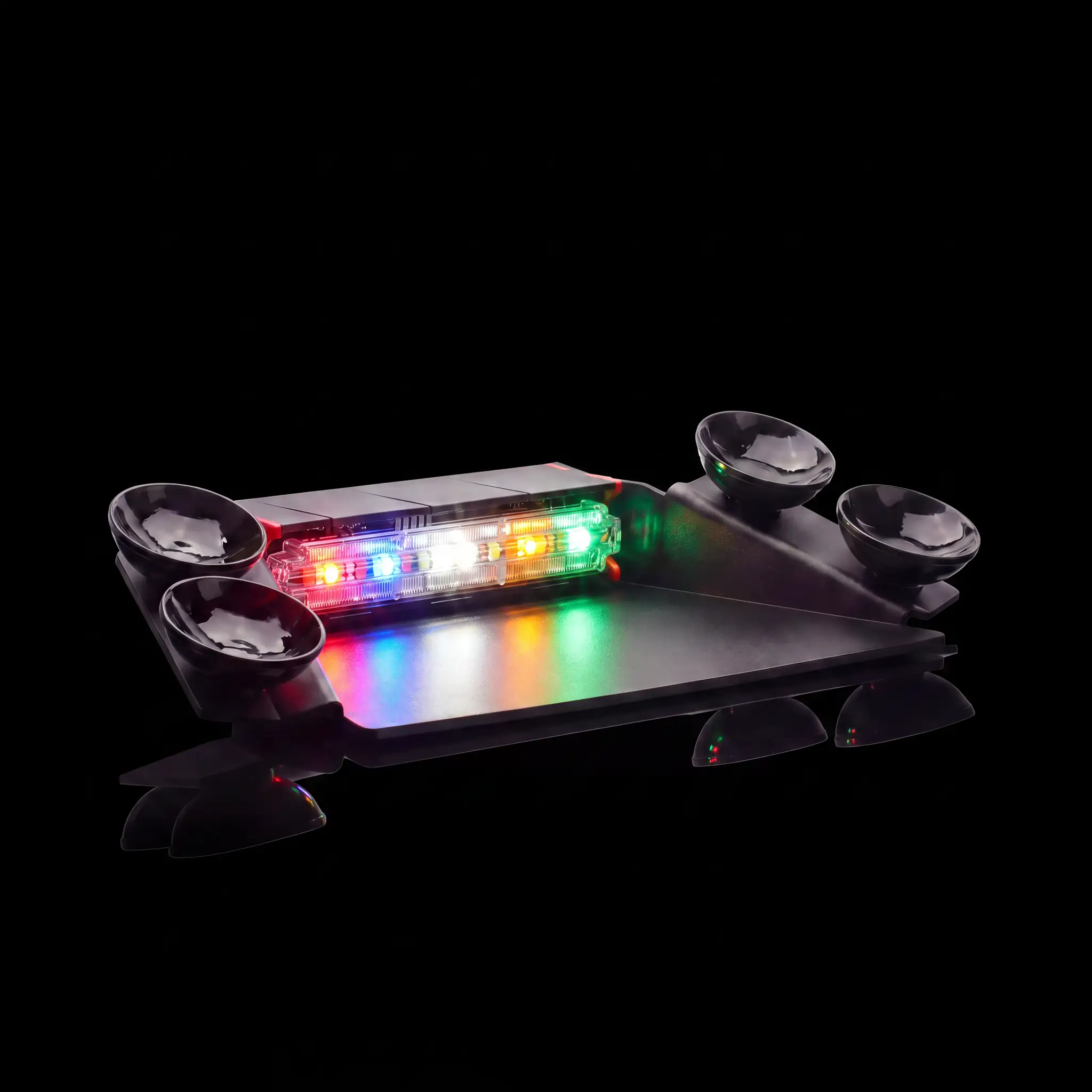 Q 1X Dash — lit, all five colors