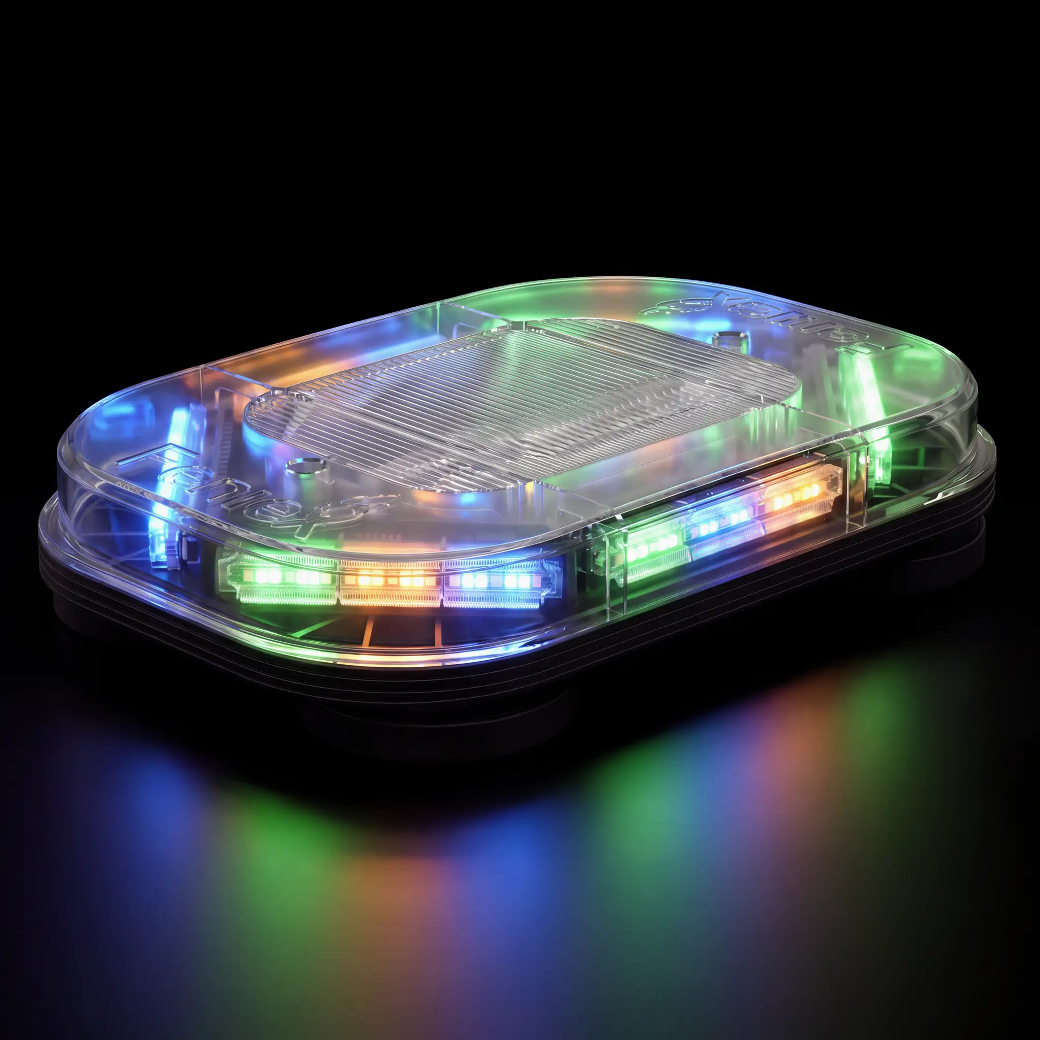 Quantum 12 Mini — lit, all five colors