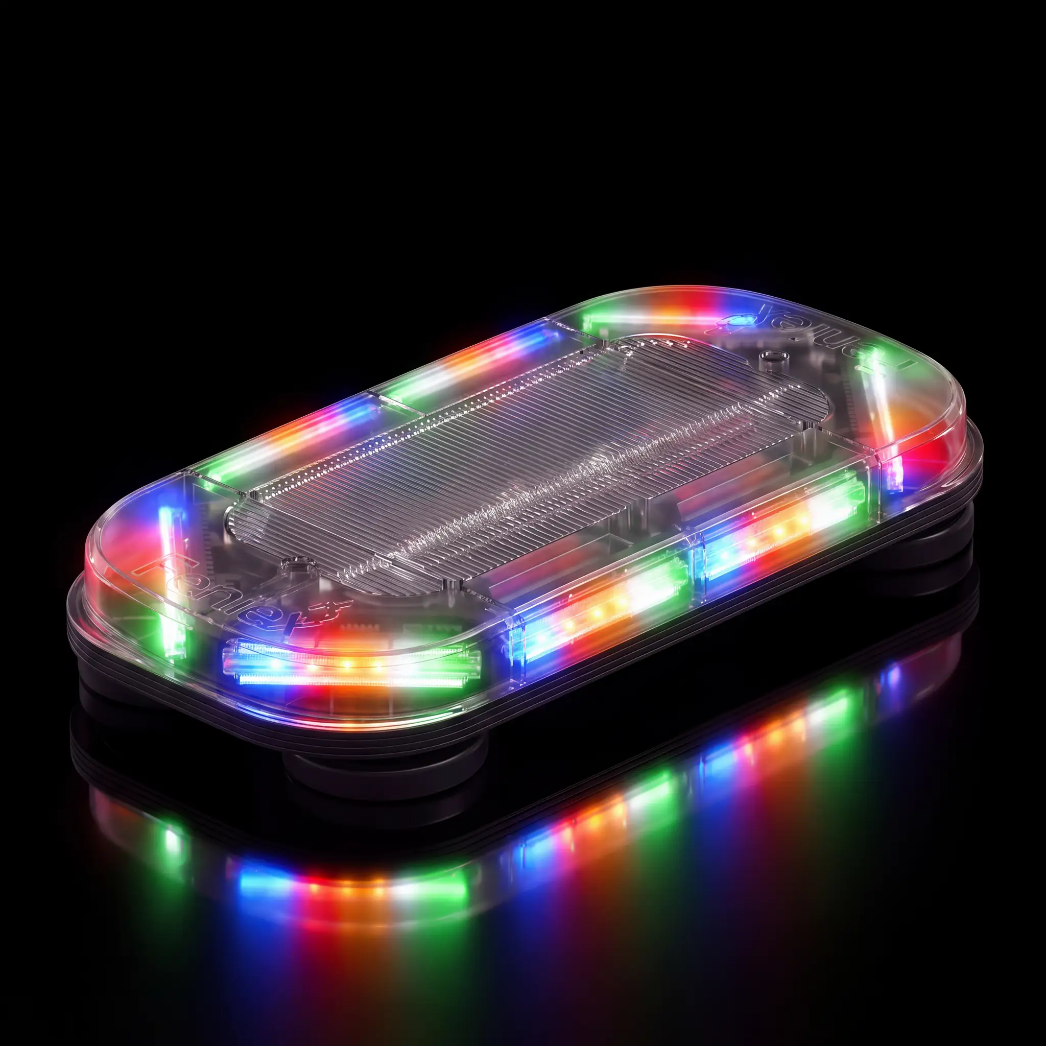 Quantum 18 Mini — lit, all five colors