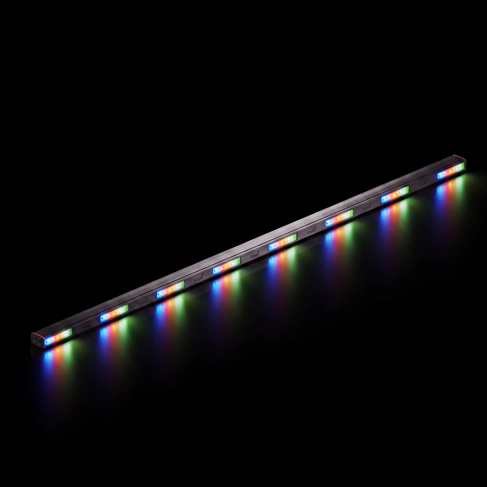 Quantum Rocker — lit, all five colors