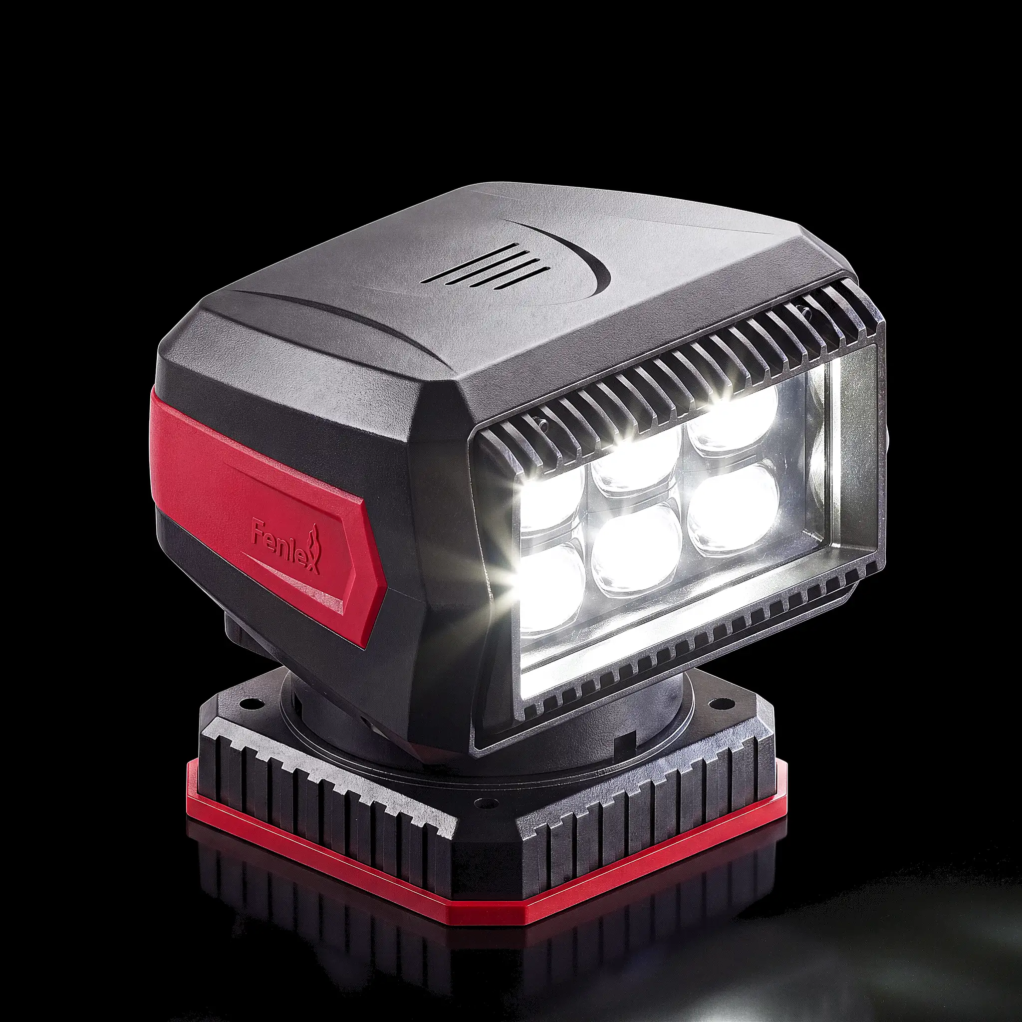 Remote Spot — lit, all five colors