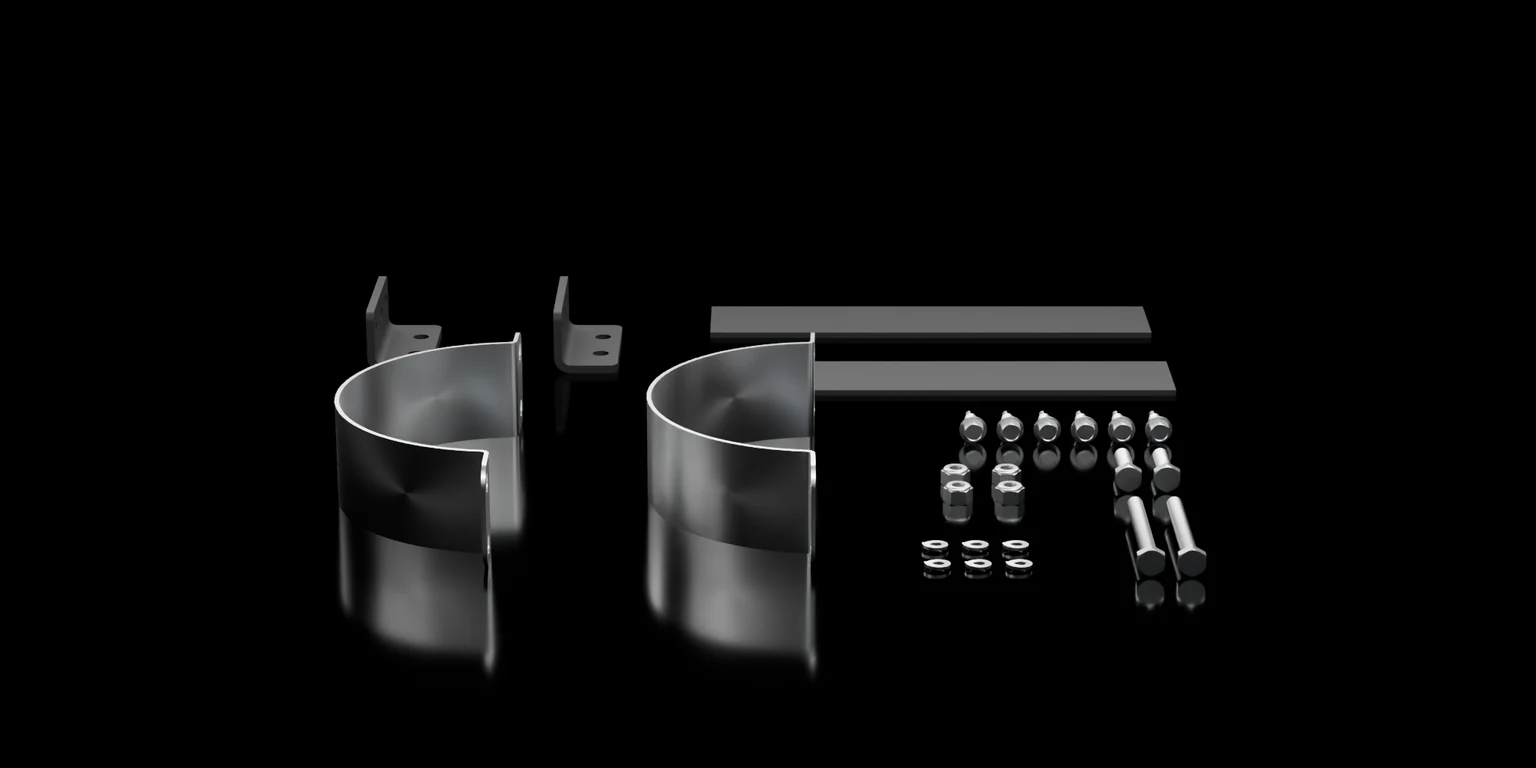 Hammer Brackets, 360 degree view