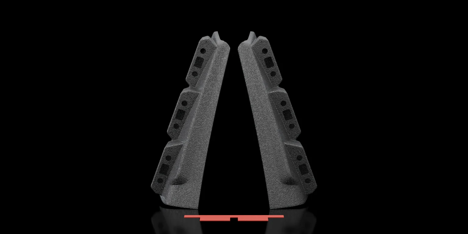 Pillar Brackets, 360 degree view