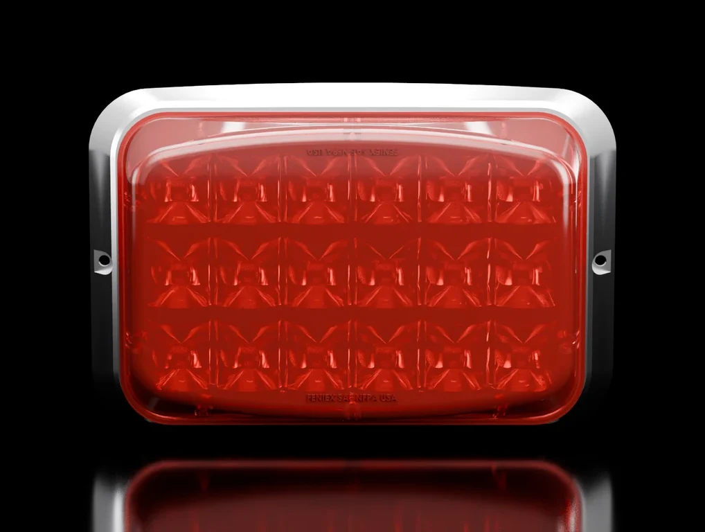 Brake-Tail-Turn Lux 6x4, 360 degree view