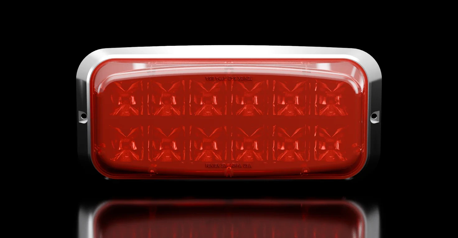 Brake-Tail-Turn Lux 7x3, 360 degree view