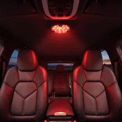 6&Prime; Compartment Light — installed on the vehicle
