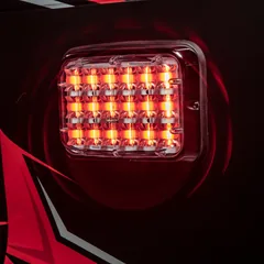 Brake-Tail-Turn Lux 6x4 — installed on the vehicle