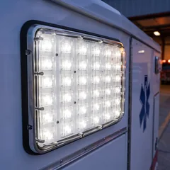 Down Lux 9x7 — installed on the vehicle