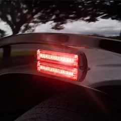 Q Flat-Dual Surface Mount — installed on the vehicle