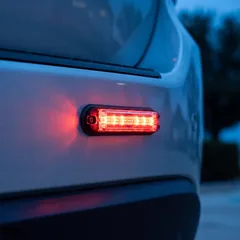 Q Flat Surface Mount — installed on the vehicle