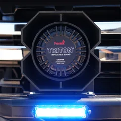Triton 100W — installed on the vehicle