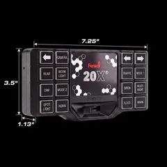 20X Controller — dimensions